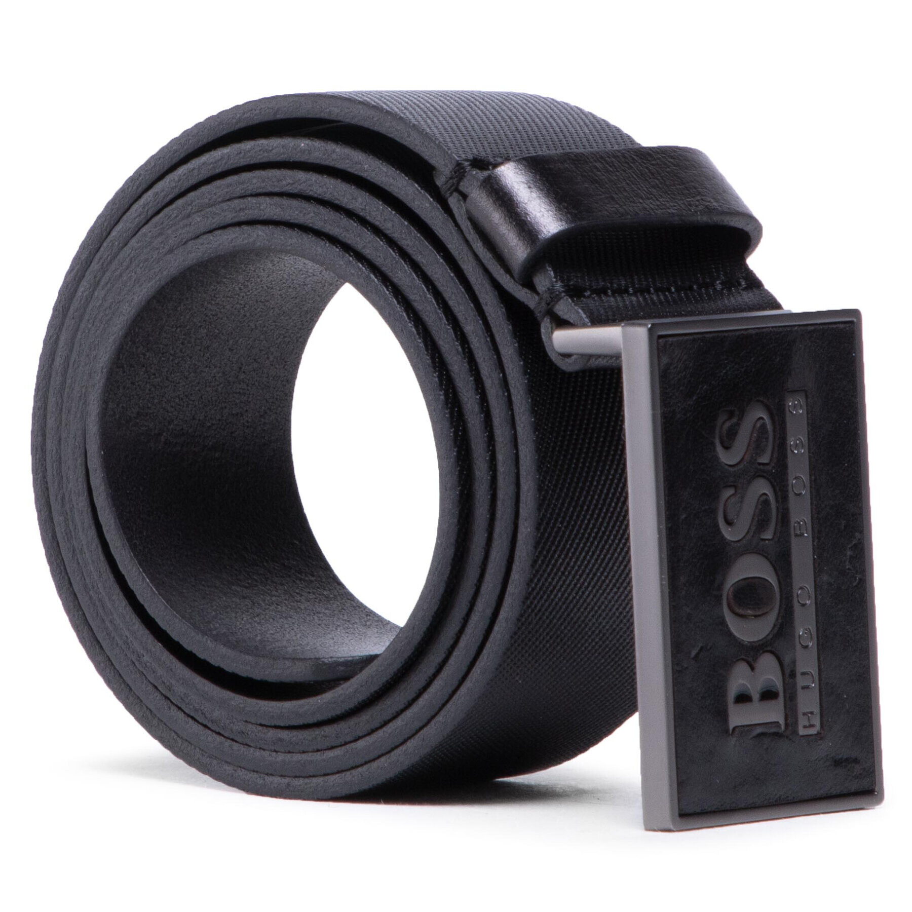 Boss Мъжки колан Icon-S 50440833 Черен - Pepit.bg