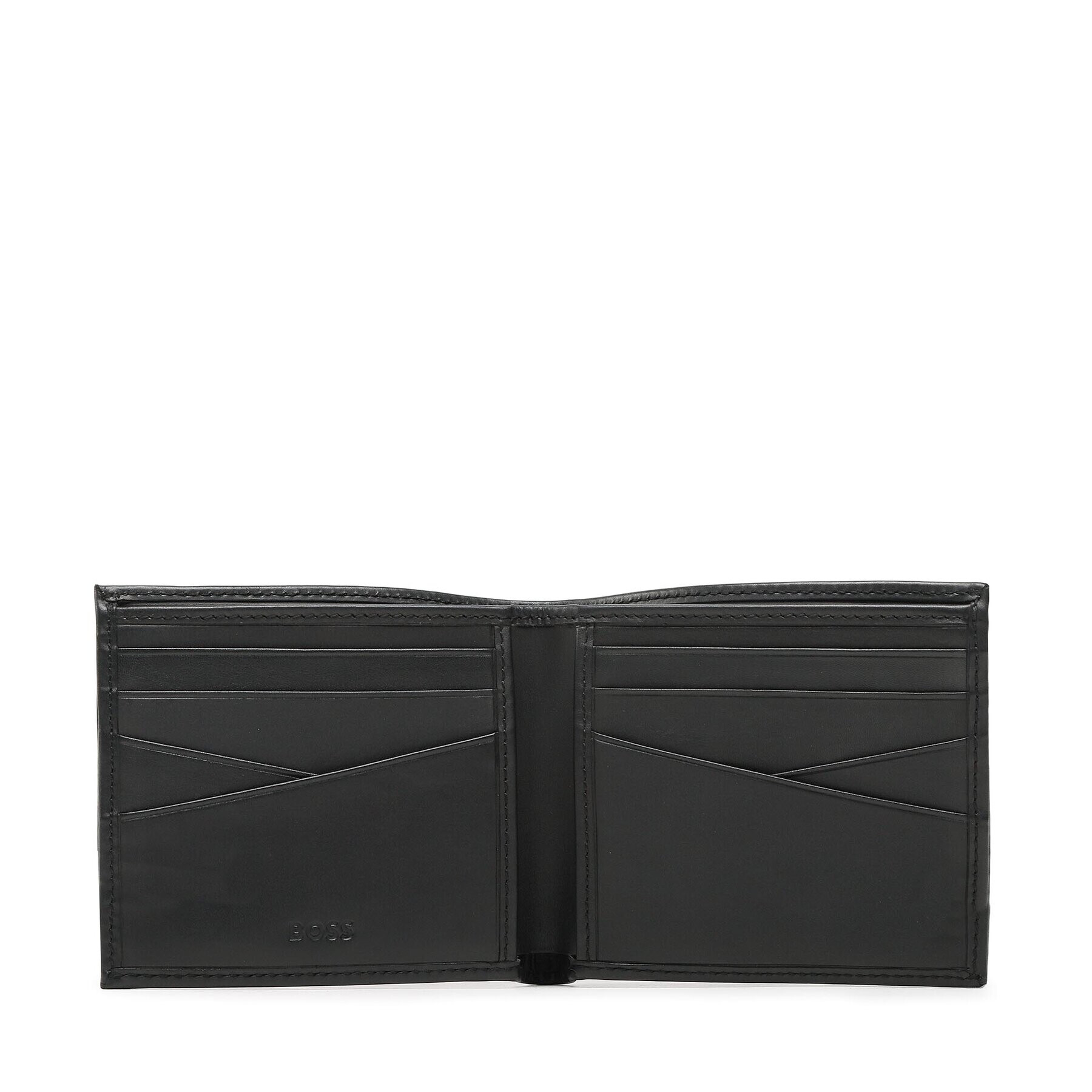 Boss Мъжки портфейл 50486969 Черен - Pepit.bg