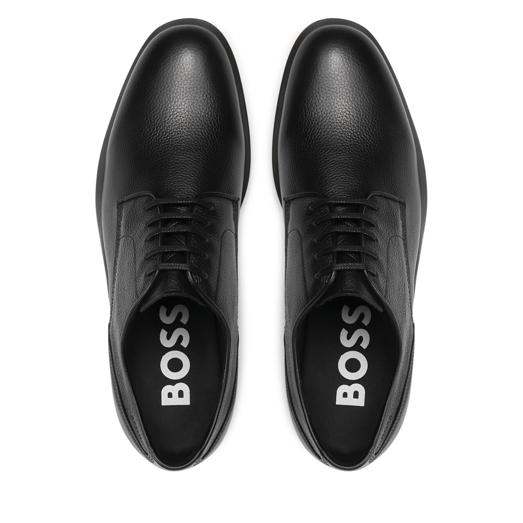 Boss Обувки Baird Derb 50503445 Черен - Pepit.bg