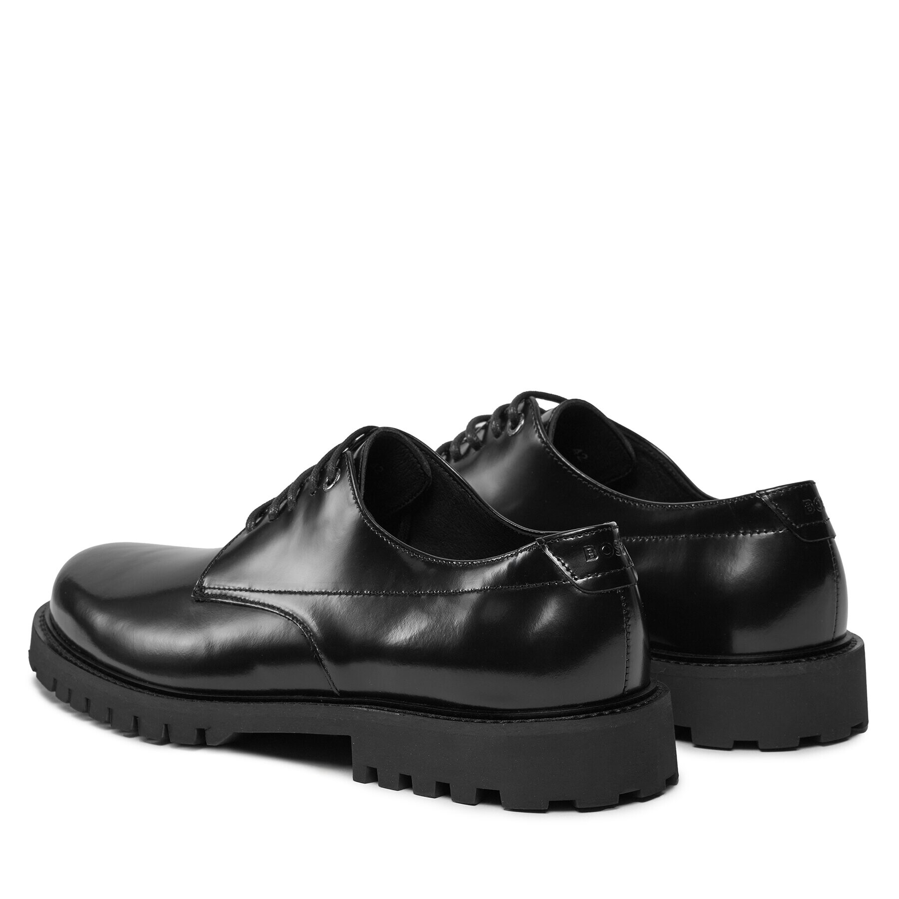 Boss Обувки Richayl Derb 50512936 Черен - Pepit.bg