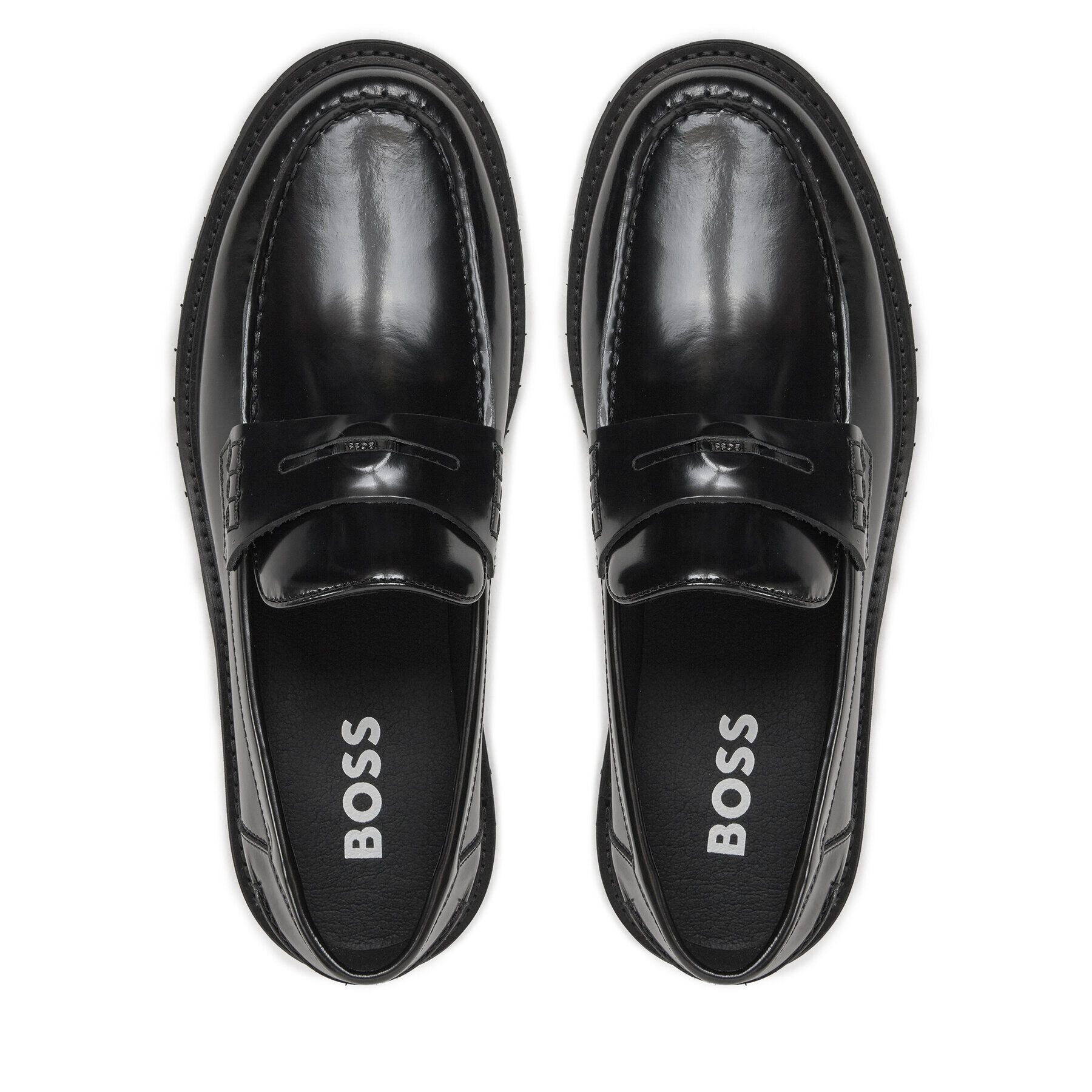 Boss Обувки Richayl Mocc 50512920 Черен - Pepit.bg