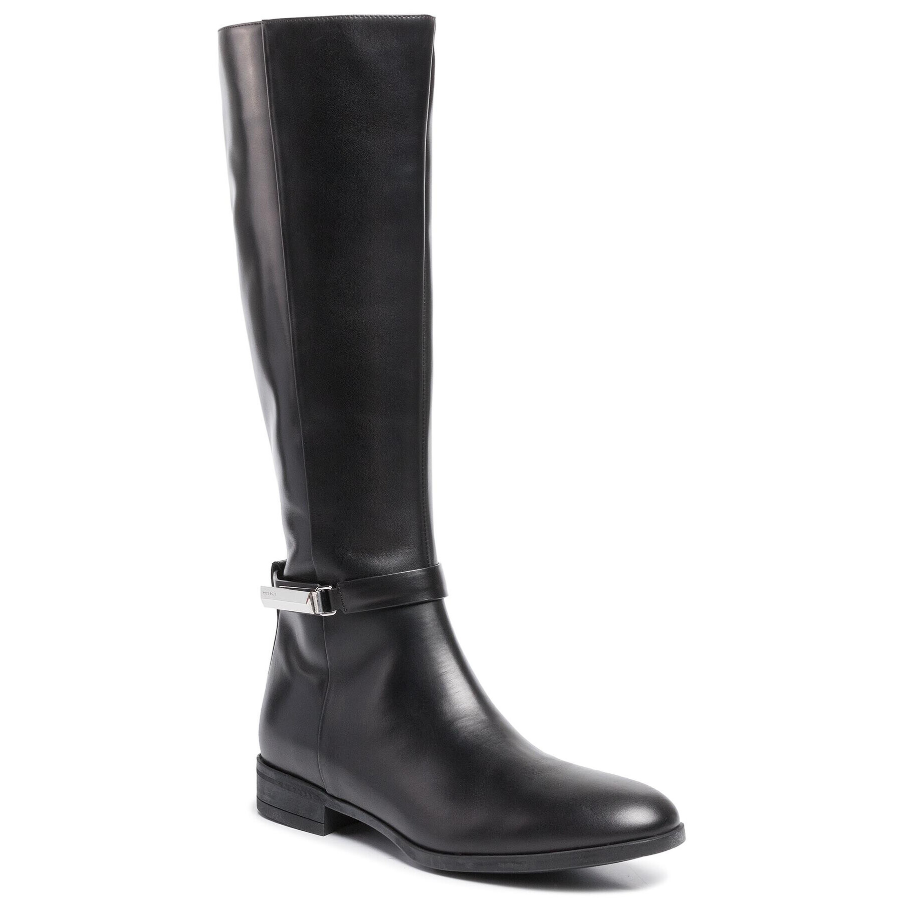Boss Офицерки Jean Strap Boot-C 50419010 10212362 01 Черен - Pepit.bg