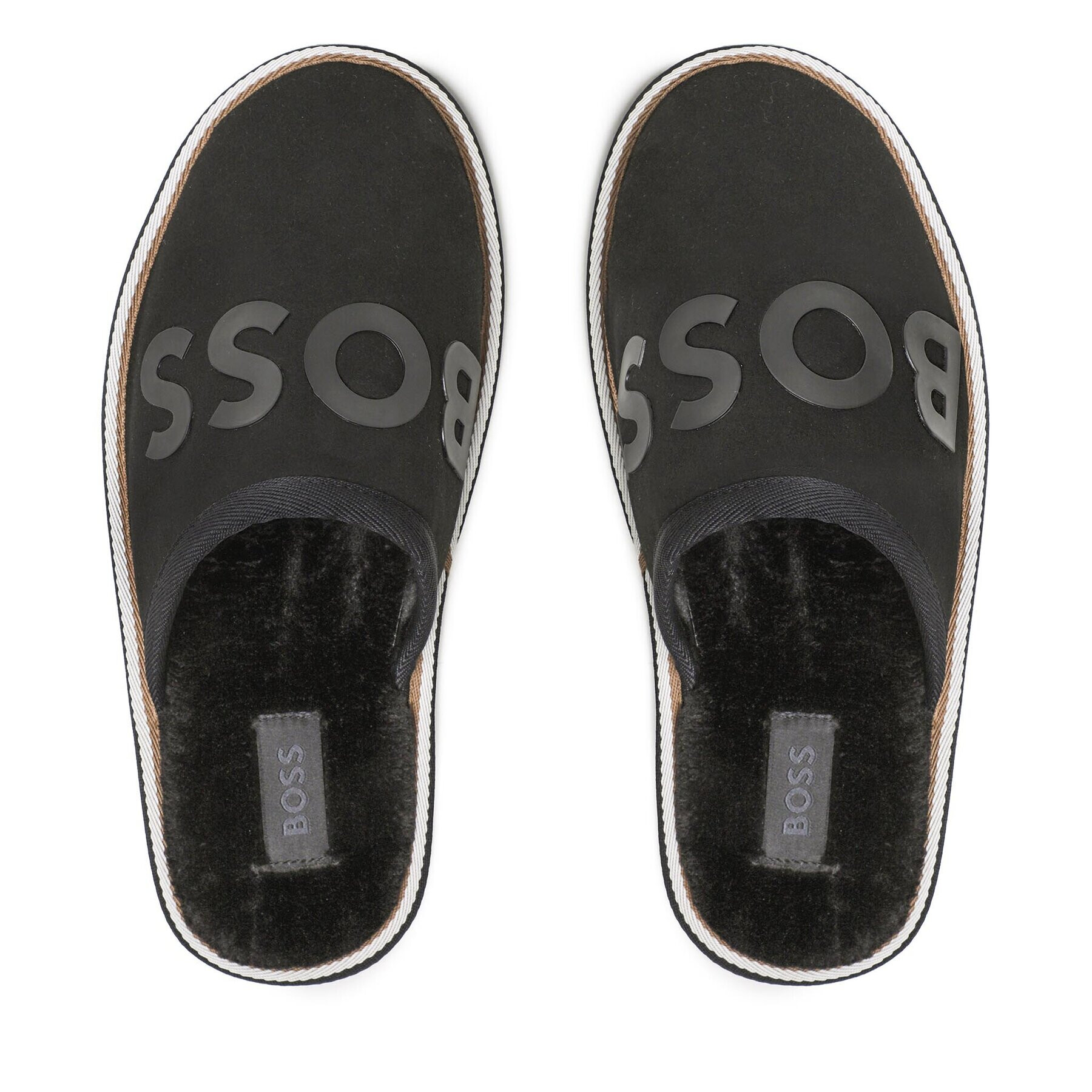Boss Пантофи Home 50487739 10248139 01 Черен - Pepit.bg