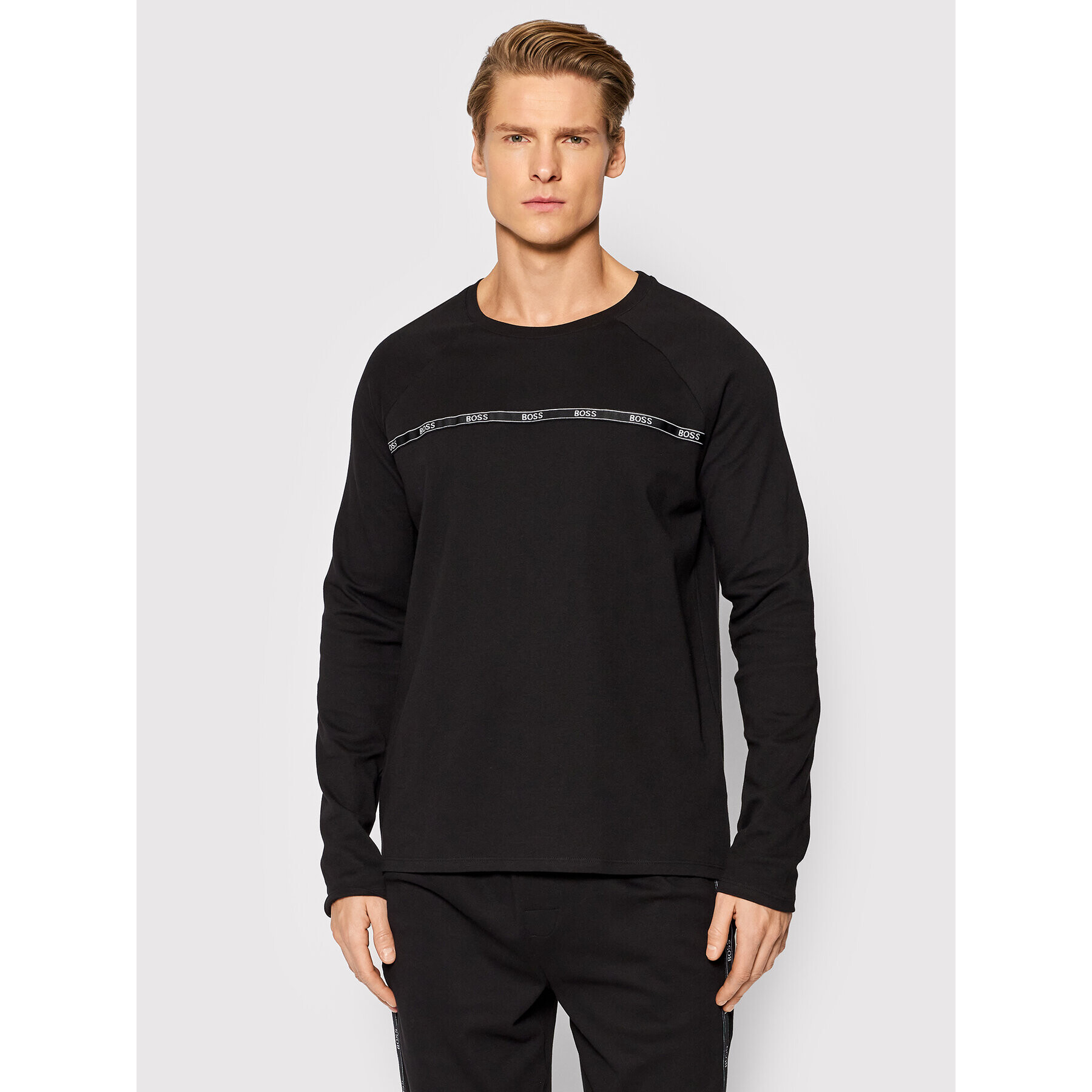 Boss Пижама 50464564 Черен Regular Fit - Pepit.bg