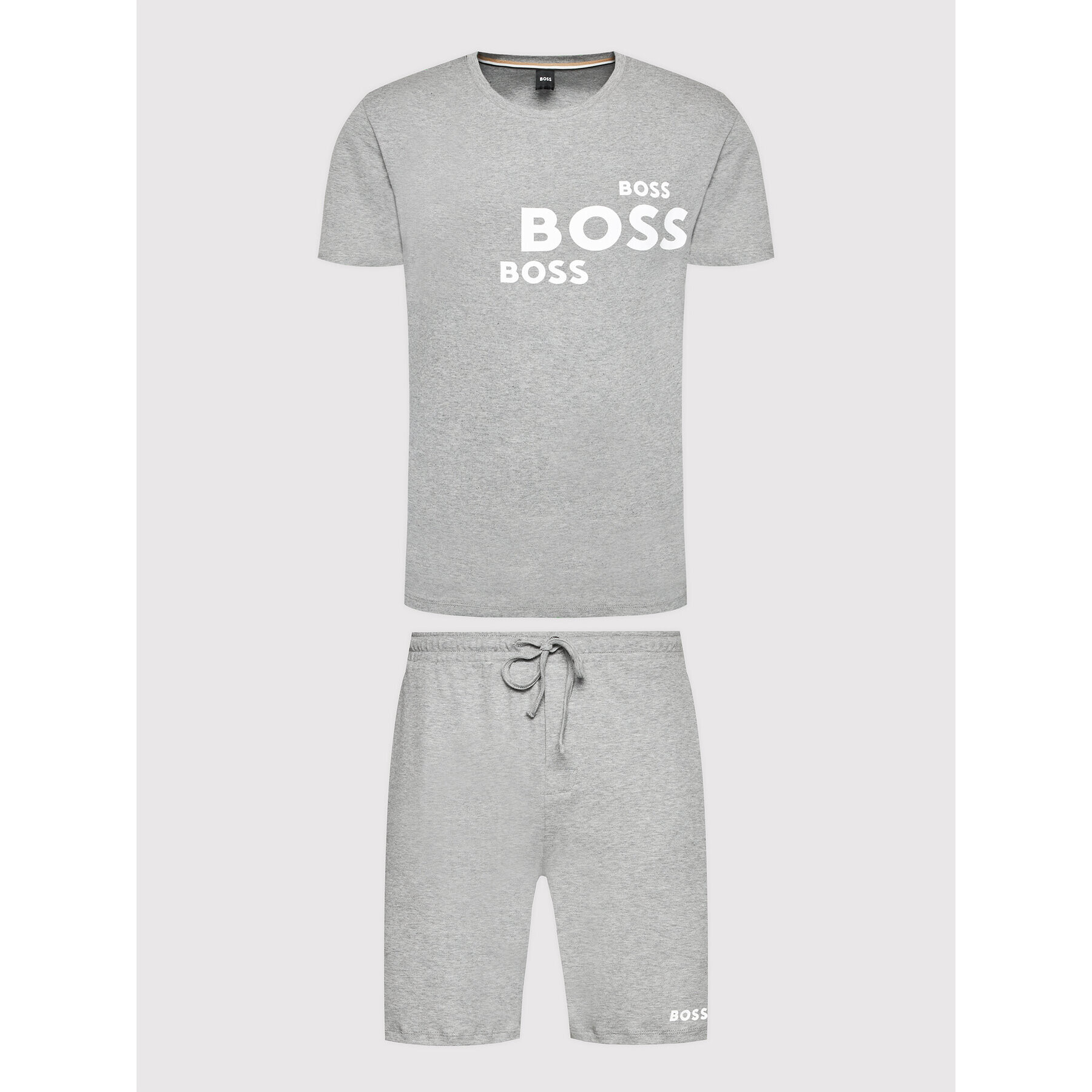 Boss Пижама 50472816 Сив Relaxed Fit - Pepit.bg