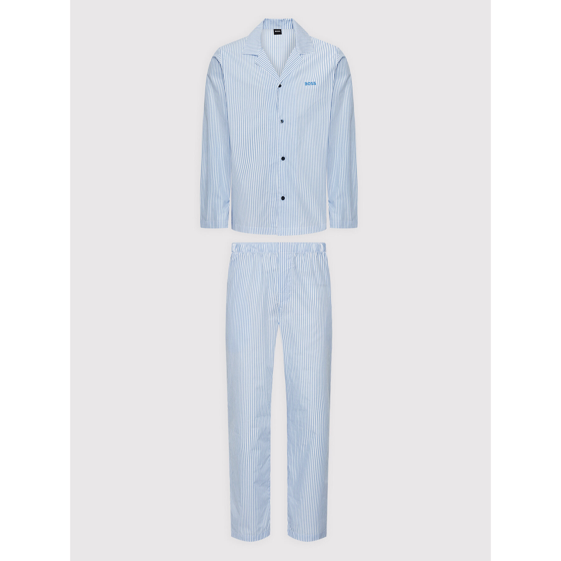 Boss Пижама 50472829 Син Regular Fit - Pepit.bg