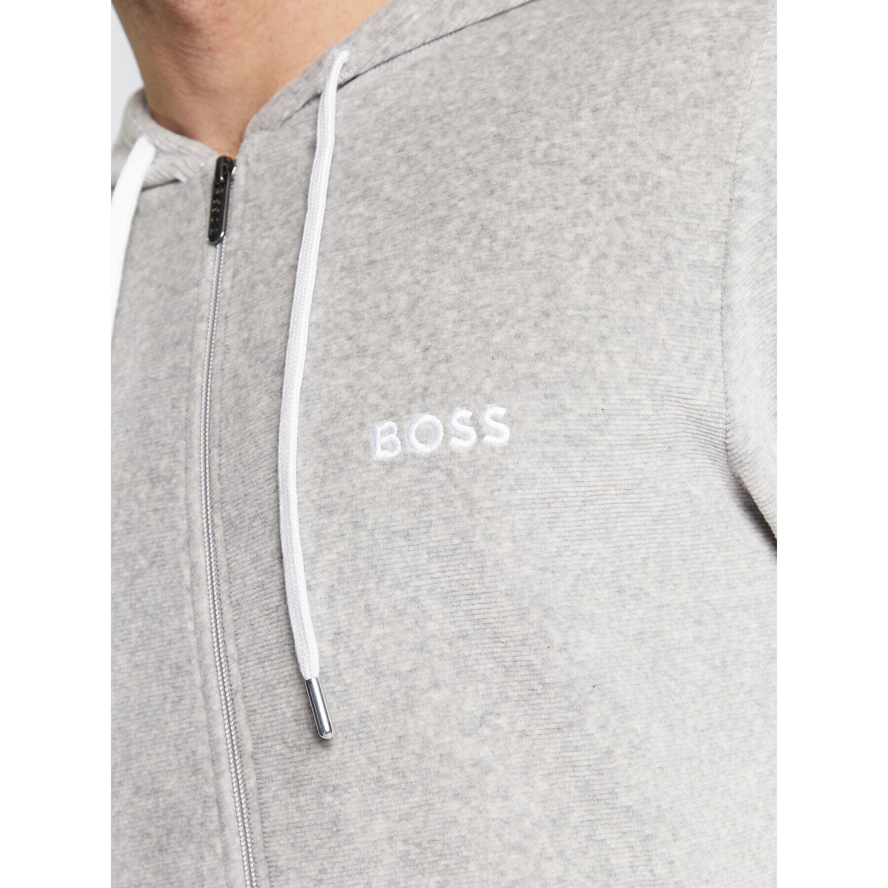 Boss Пижама 50480697 Сив Regular Fit - Pepit.bg