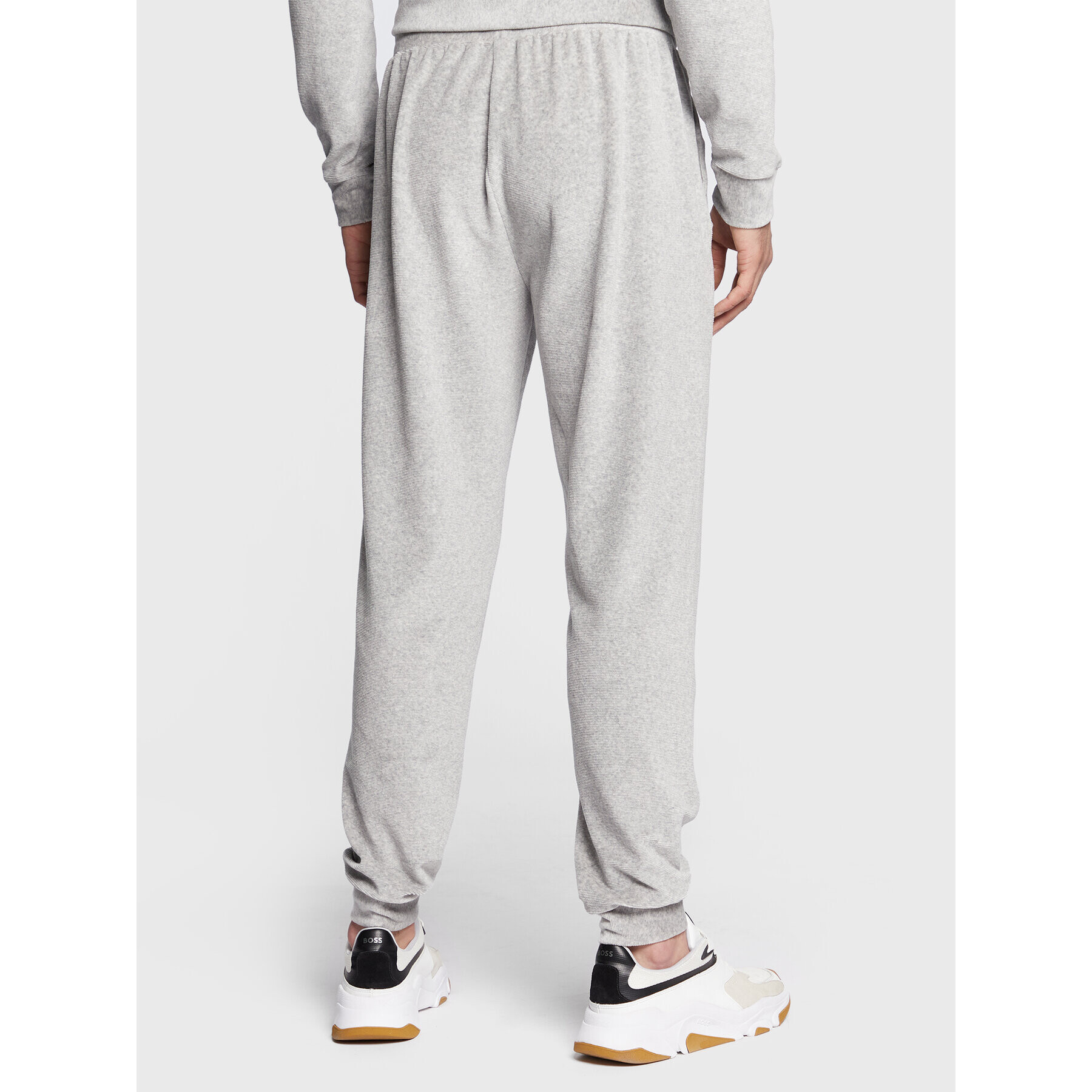 Boss Пижама 50480697 Сив Regular Fit - Pepit.bg