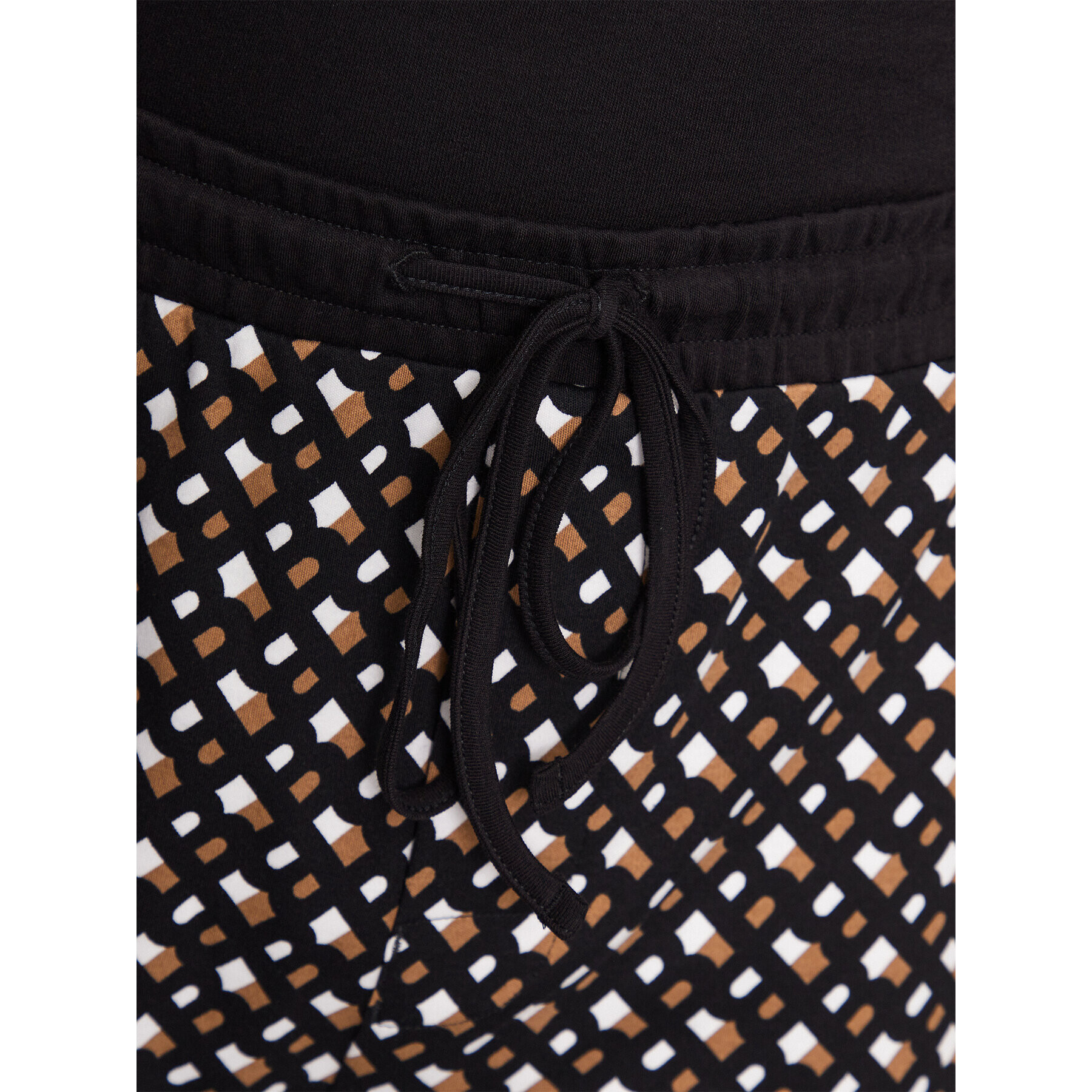 Boss Пижама 50492554 Черен Relaxed Fit - Pepit.bg