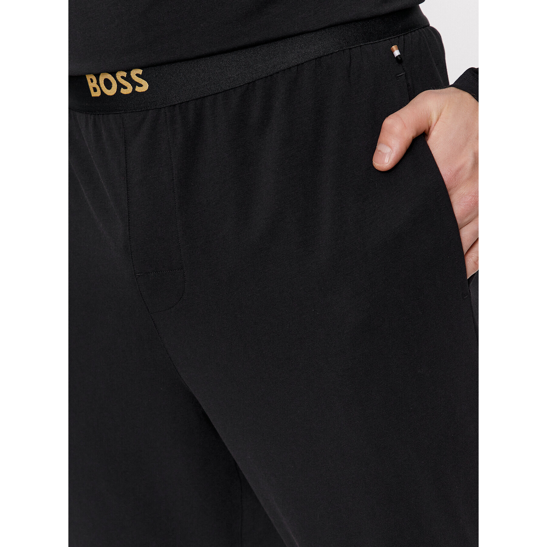 Boss Пижама LNY 50514892 Черен Regular Fit - Pepit.bg