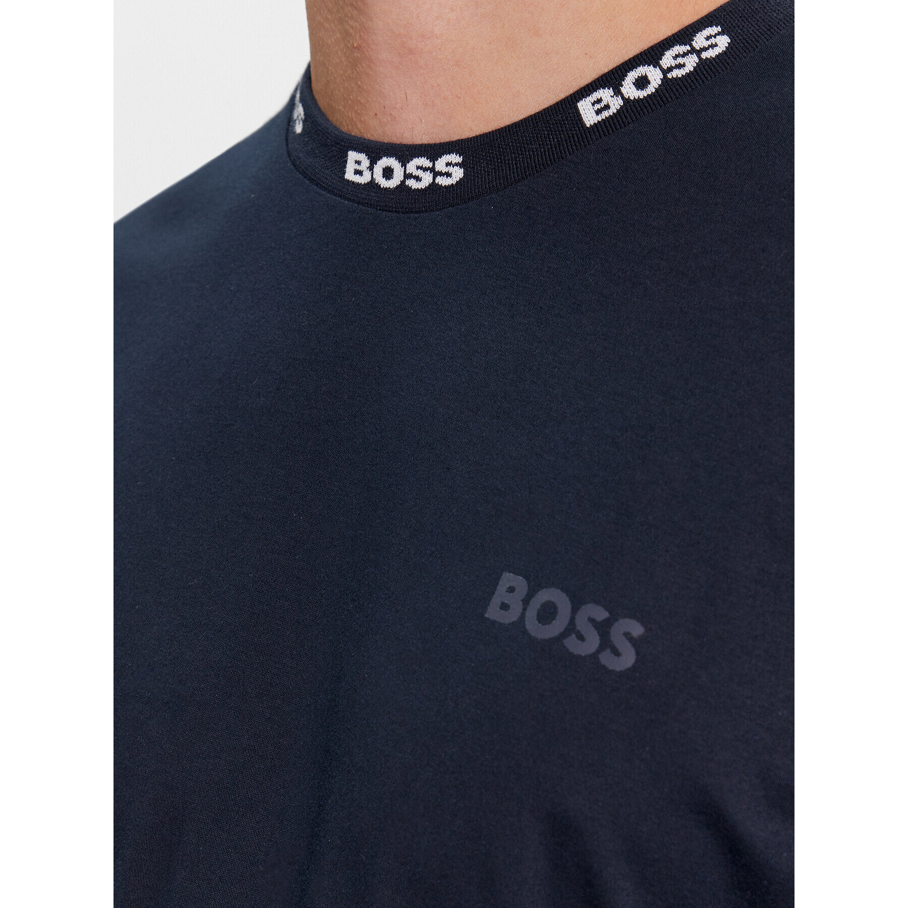 Boss Пижама Relax Long Set 50509411 Тъмносин Regular Fit - Pepit.bg