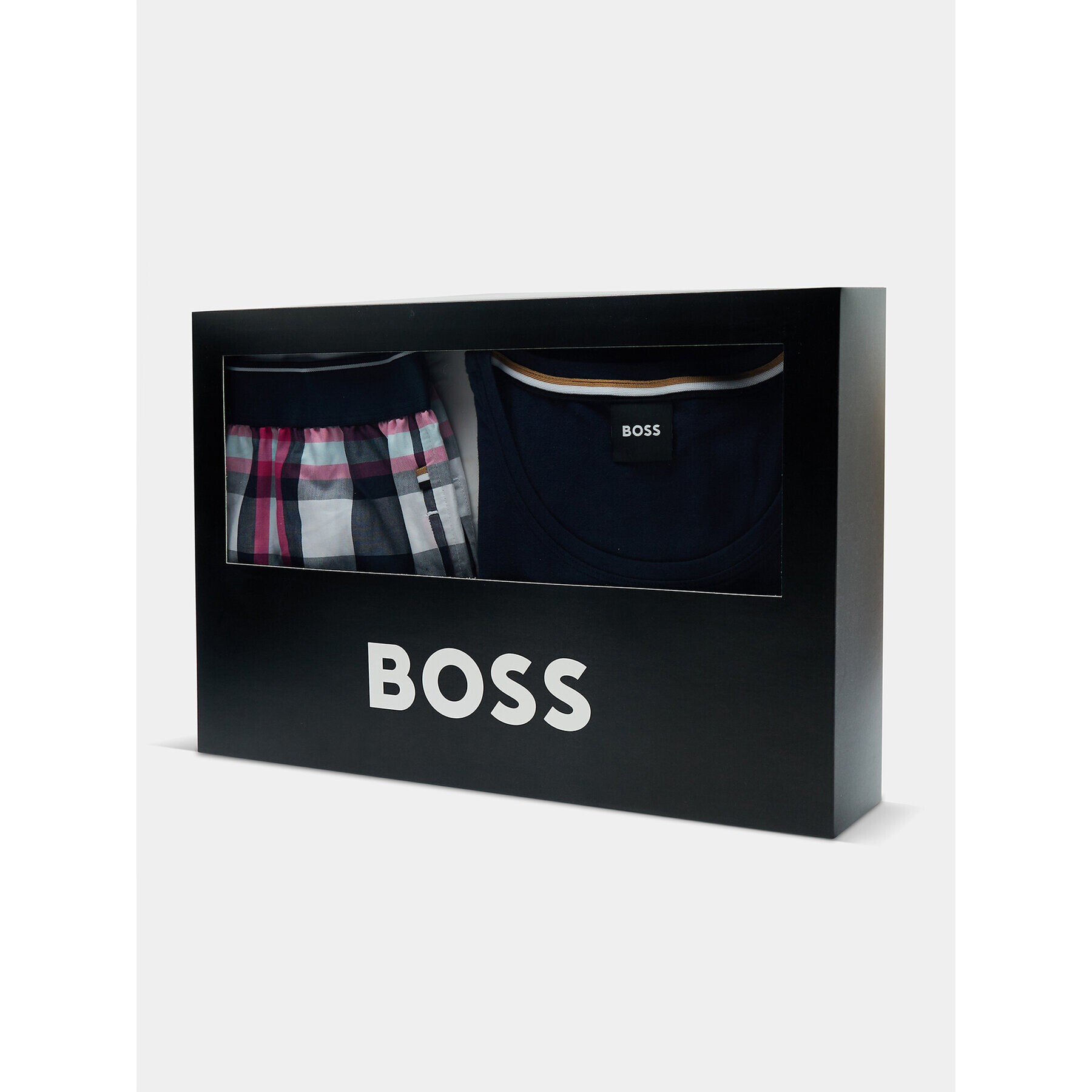 Boss Пижама Urban 50492519 Тъмносин Regular Fit - Pepit.bg