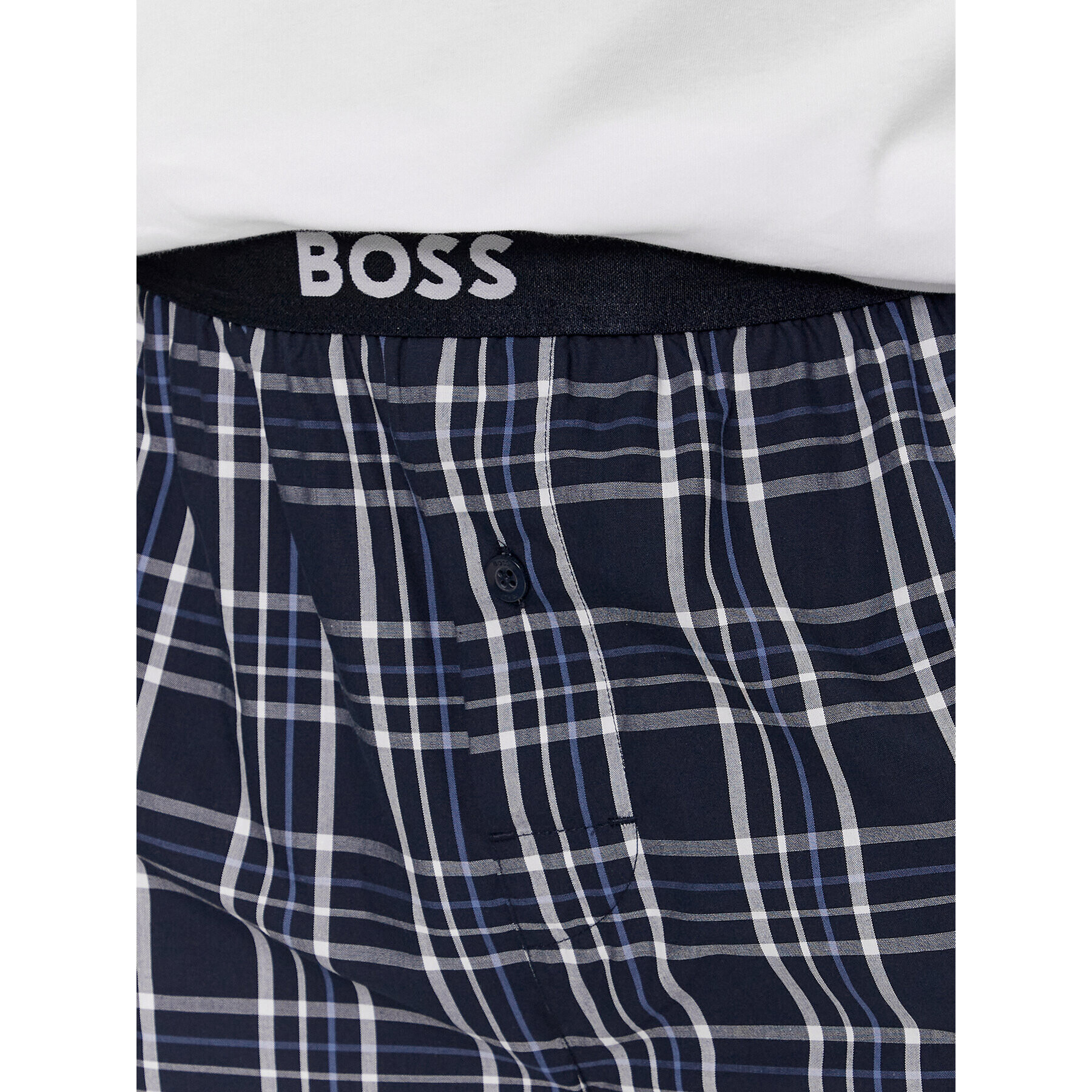 Boss Пижама Urban 50509373 Син Regular Fit - Pepit.bg