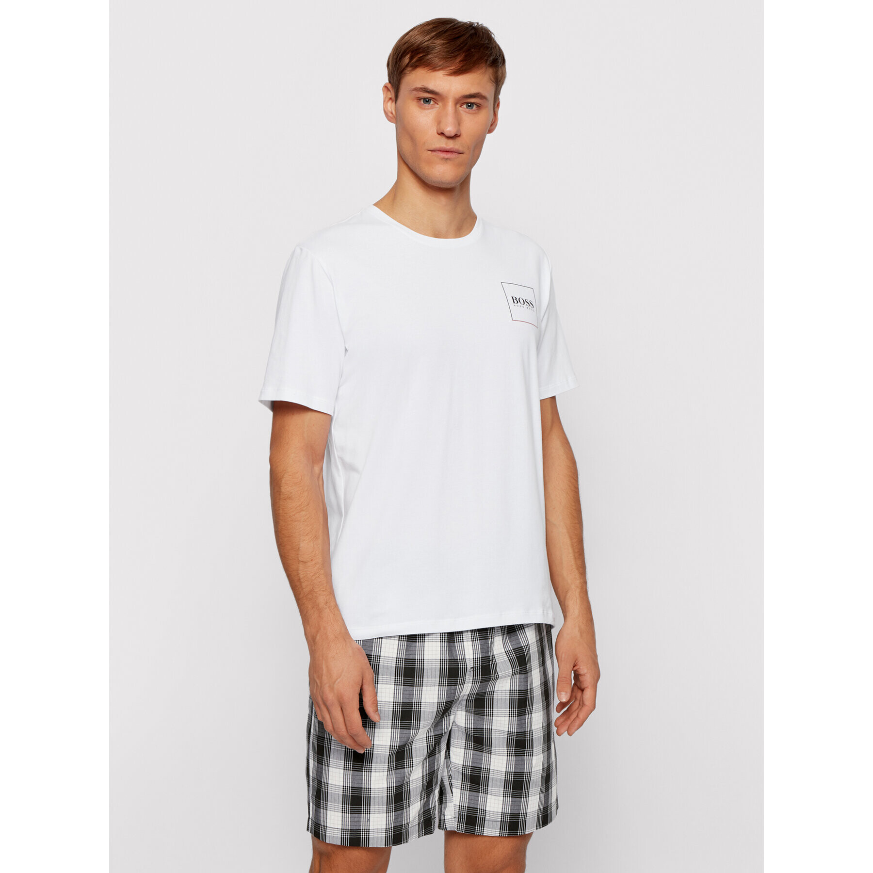 Boss Пижама Urban Short Set 50450074 Цветен - Pepit.bg