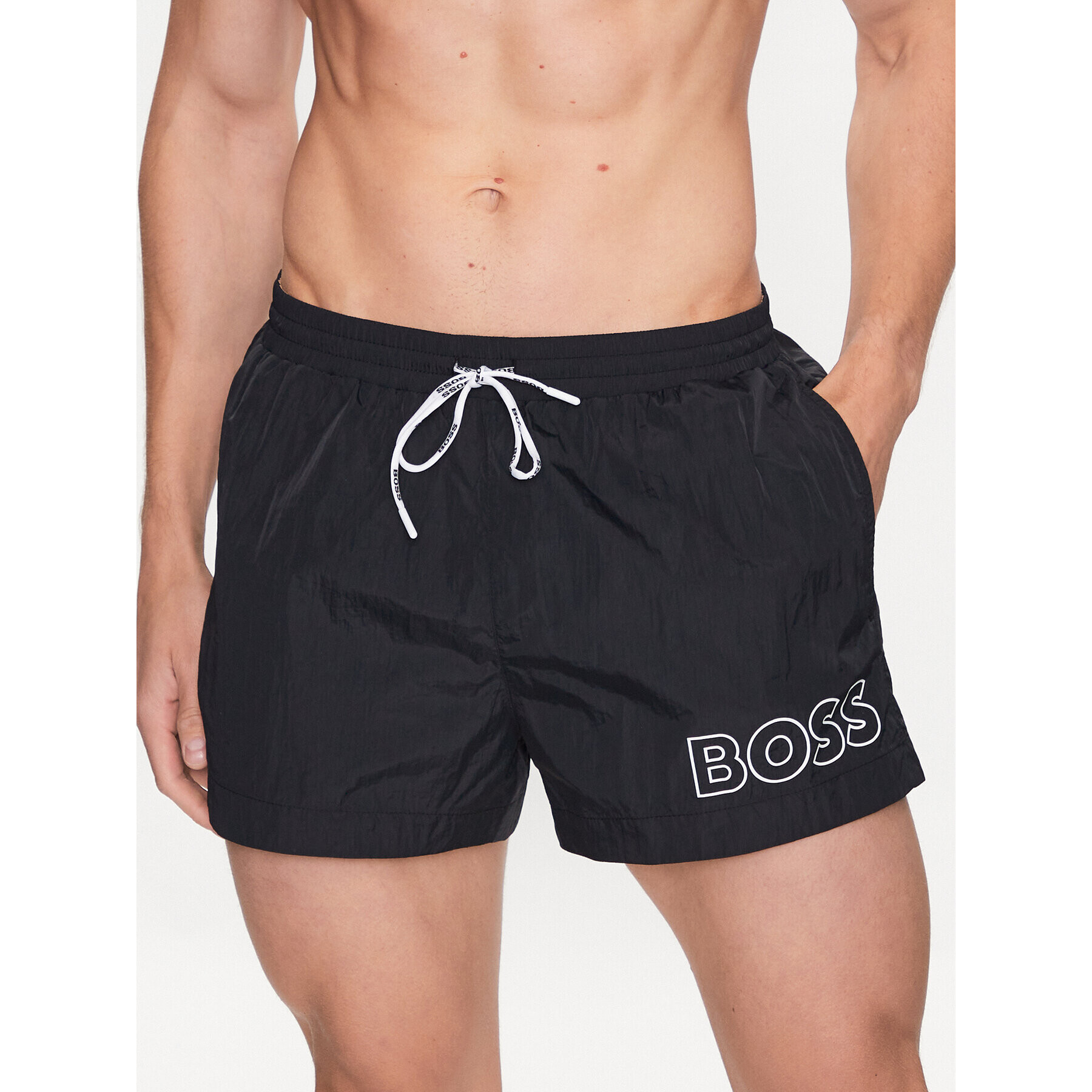 Boss Плувни шорти 50469280 Черен - Pepit.bg