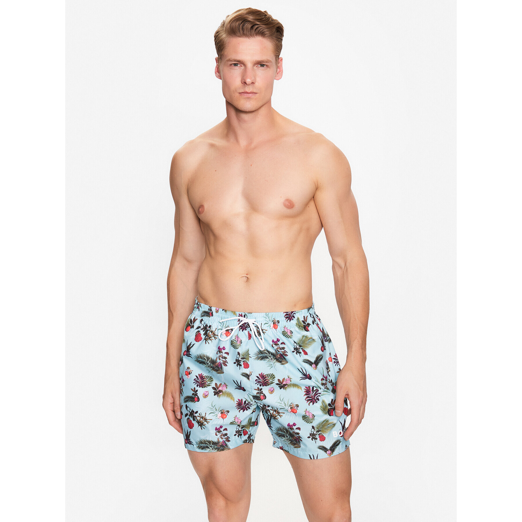 Boss Плувни шорти Piranha 50473762 Син Regular Fit - Pepit.bg