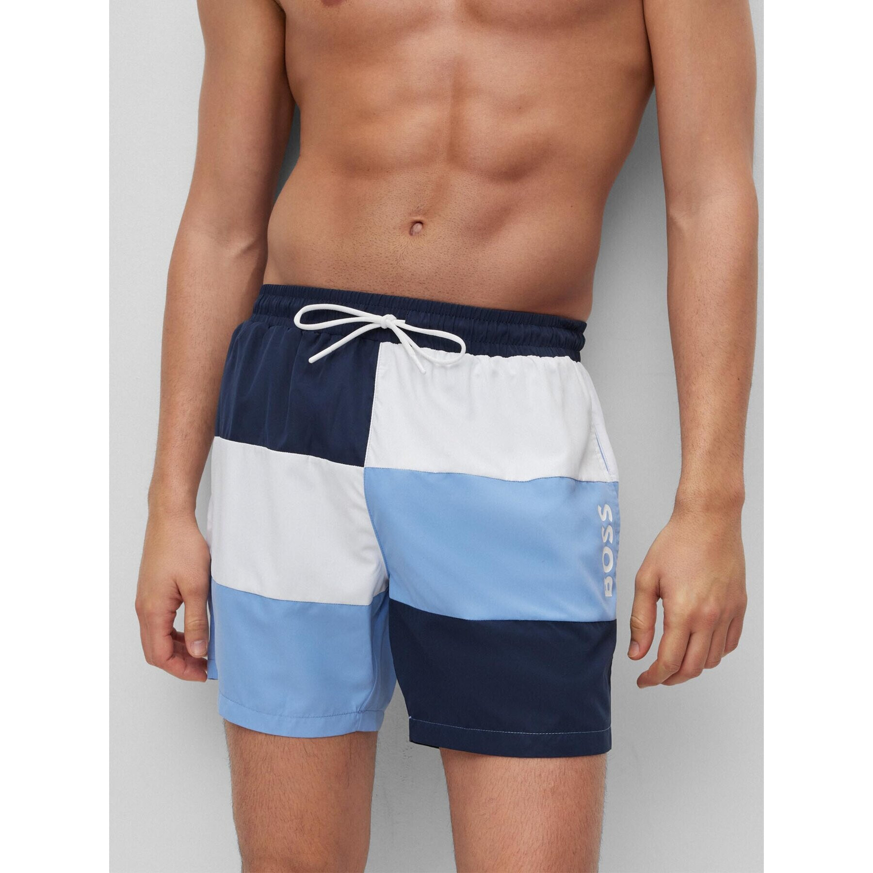 Boss Плувни шорти 50491592 Син Regular Fit - Pepit.bg