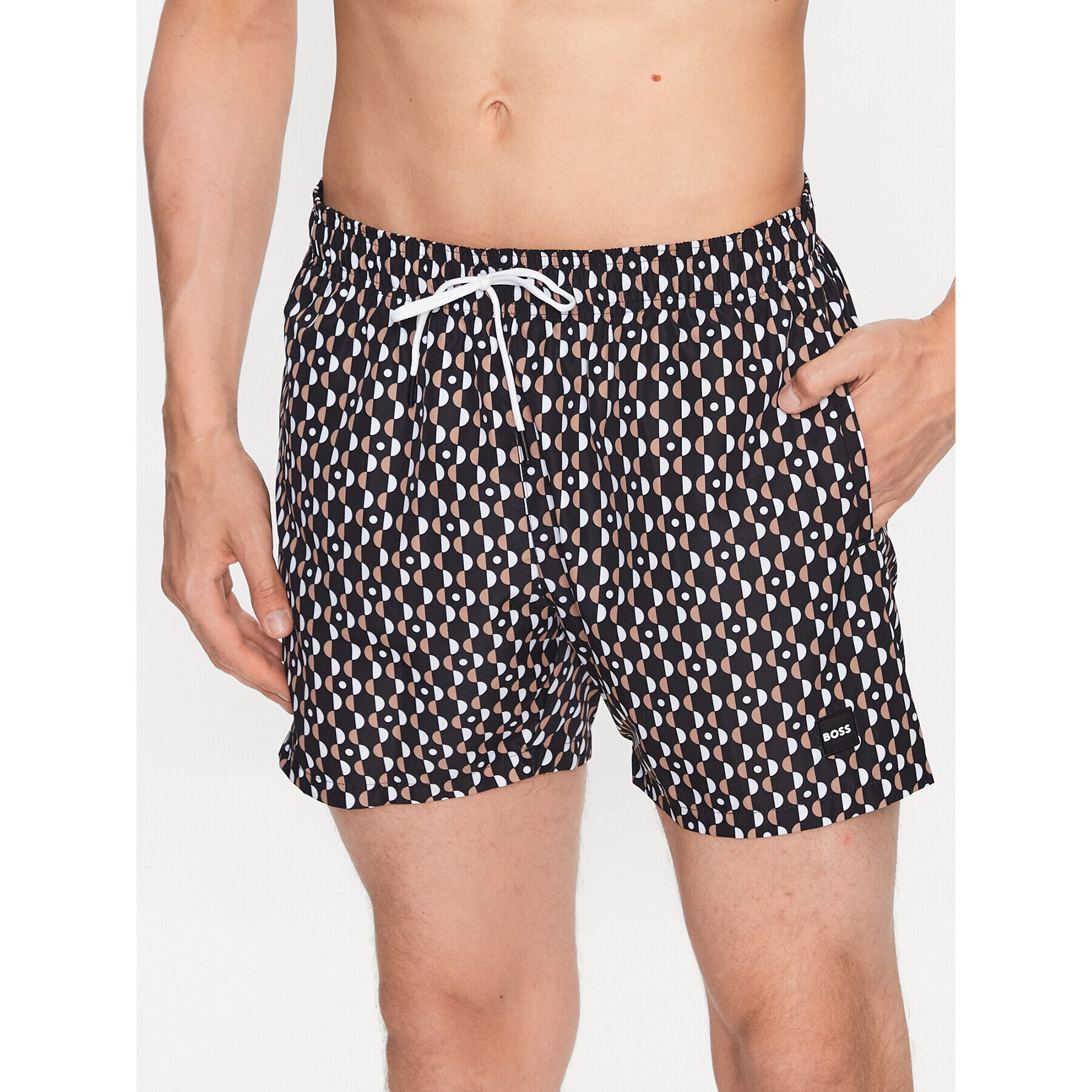 Boss Плувни шорти 50500890 Черен Regular Fit - Pepit.bg