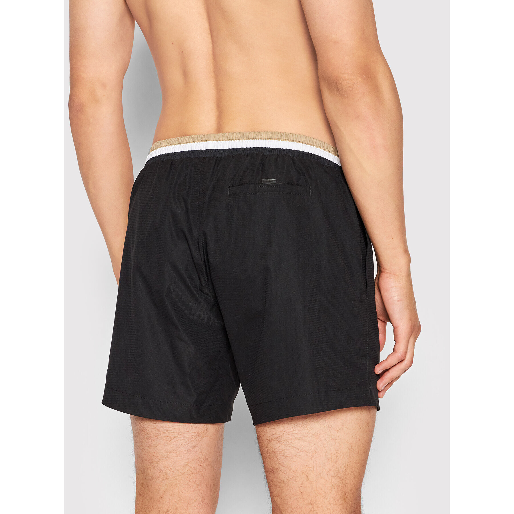 Boss Плувни шорти Atoll 50469324 Черен Regular Fit - Pepit.bg