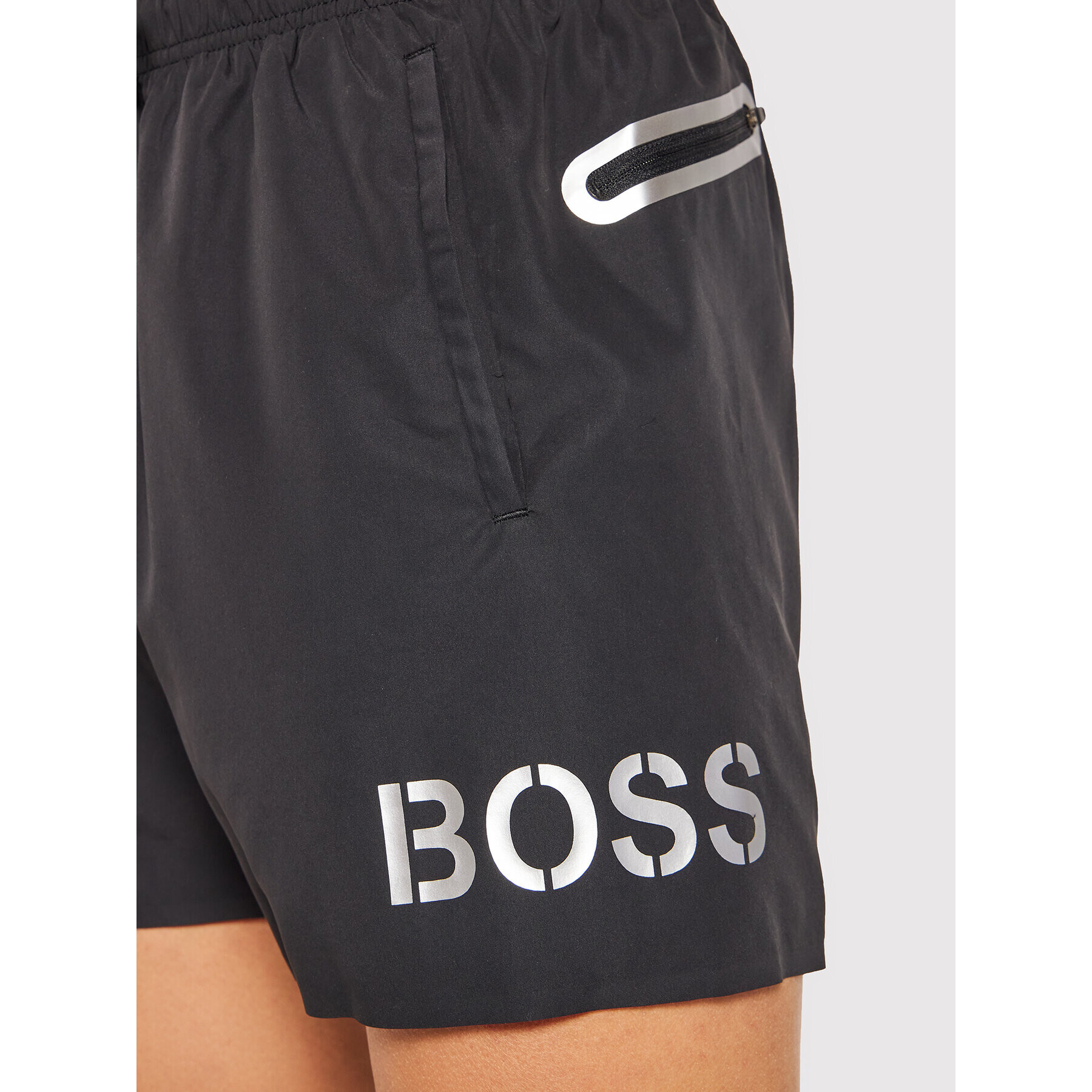 Boss Плувни шорти Icefish 50462266 Черен Regular Fit - Pepit.bg