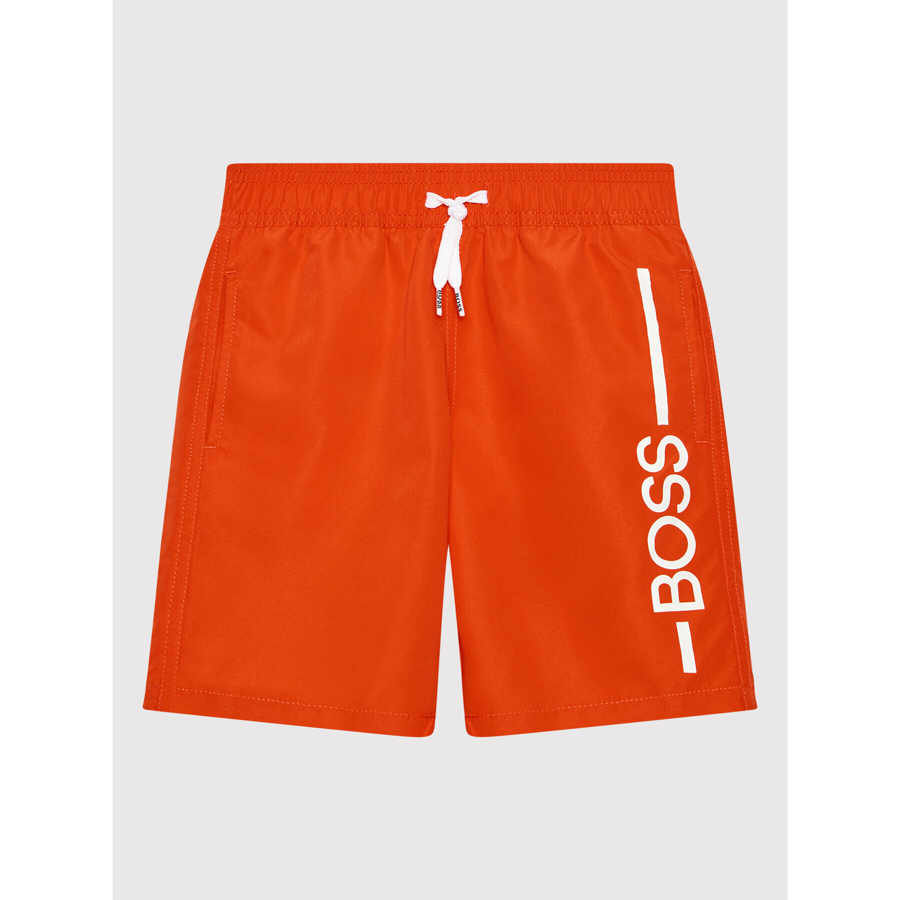 Boss Плувни шорти J04438 M Червен Regular Fit - Pepit.bg