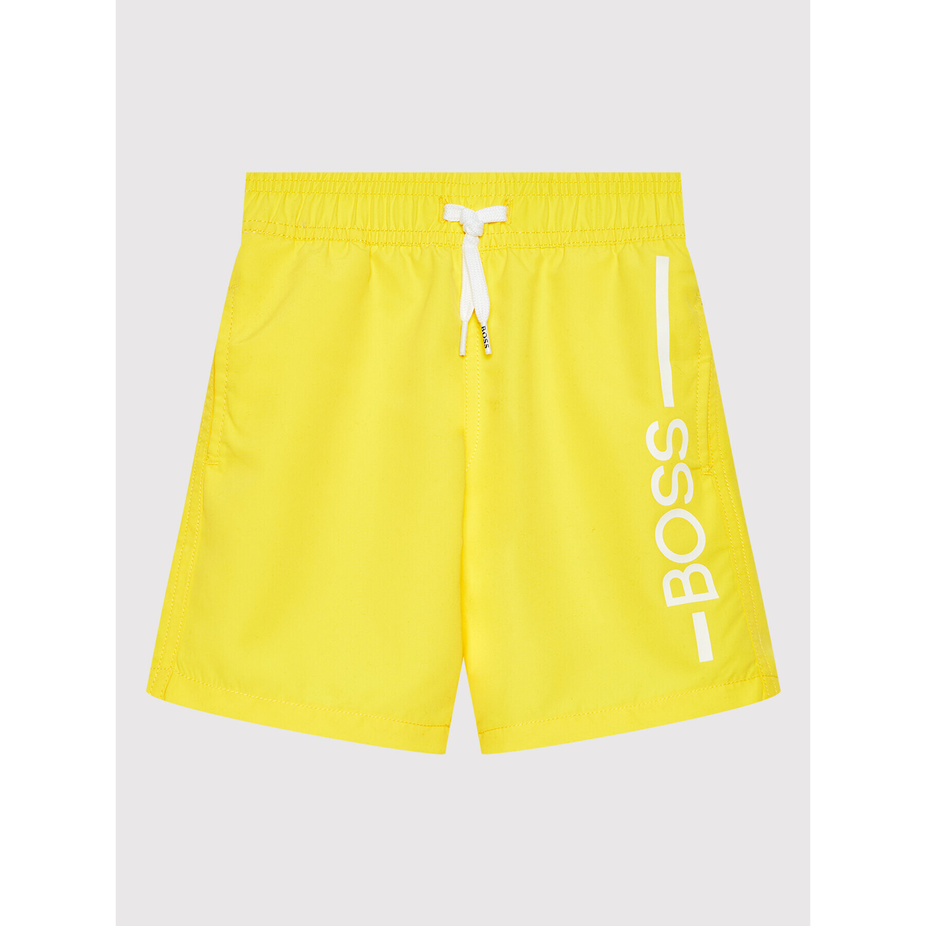 Boss Плувни шорти J04438 M Жълт Regular Fit - Pepit.bg