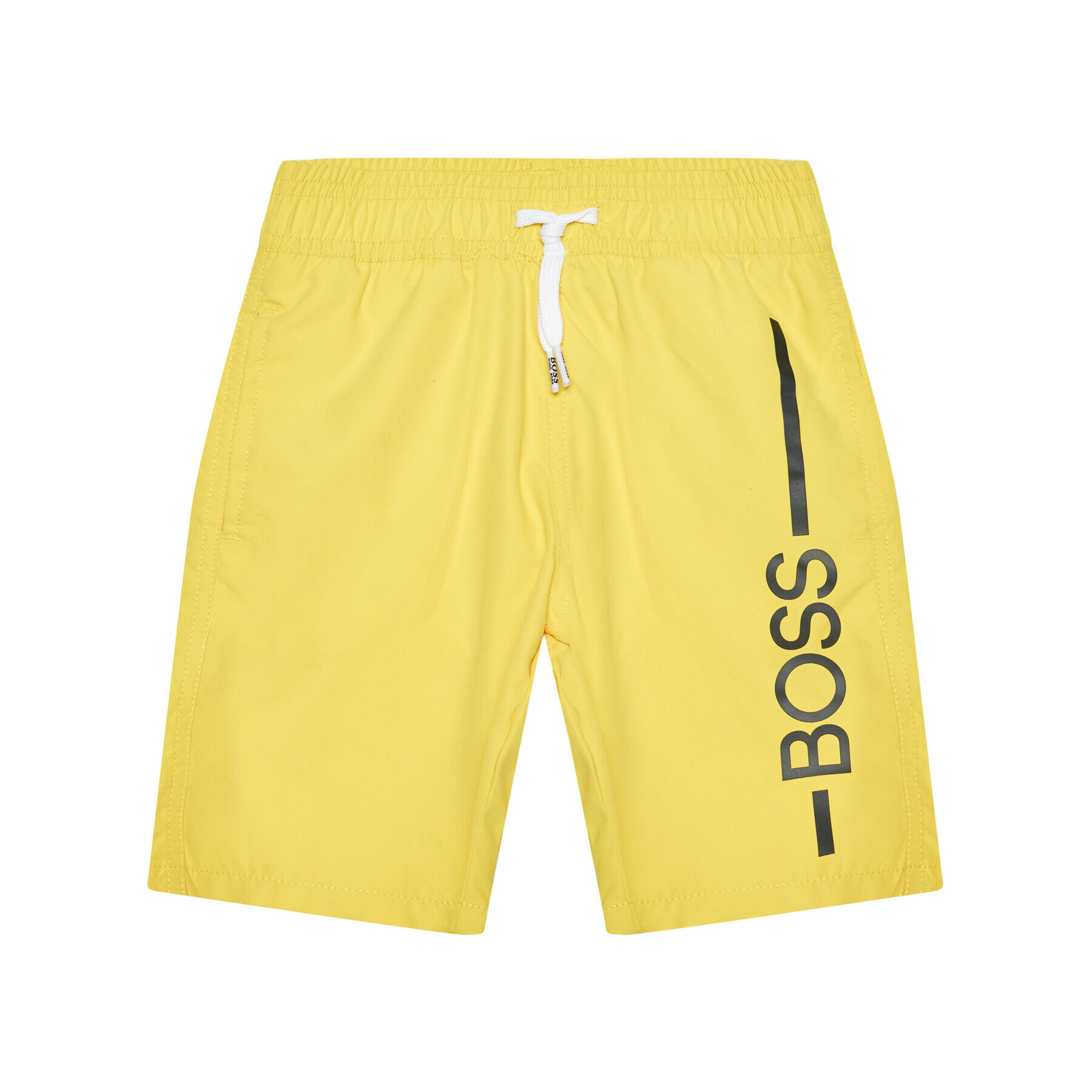 Boss Плувни шорти J24682 D Жълт Regular Fit - Pepit.bg