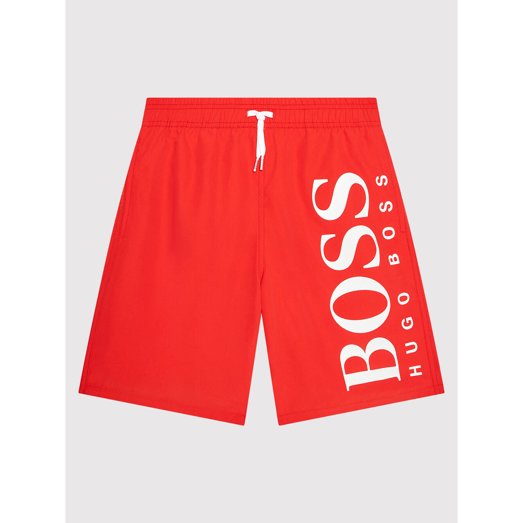 Boss Плувни шорти J24737 D Червен Regular Fit - Pepit.bg