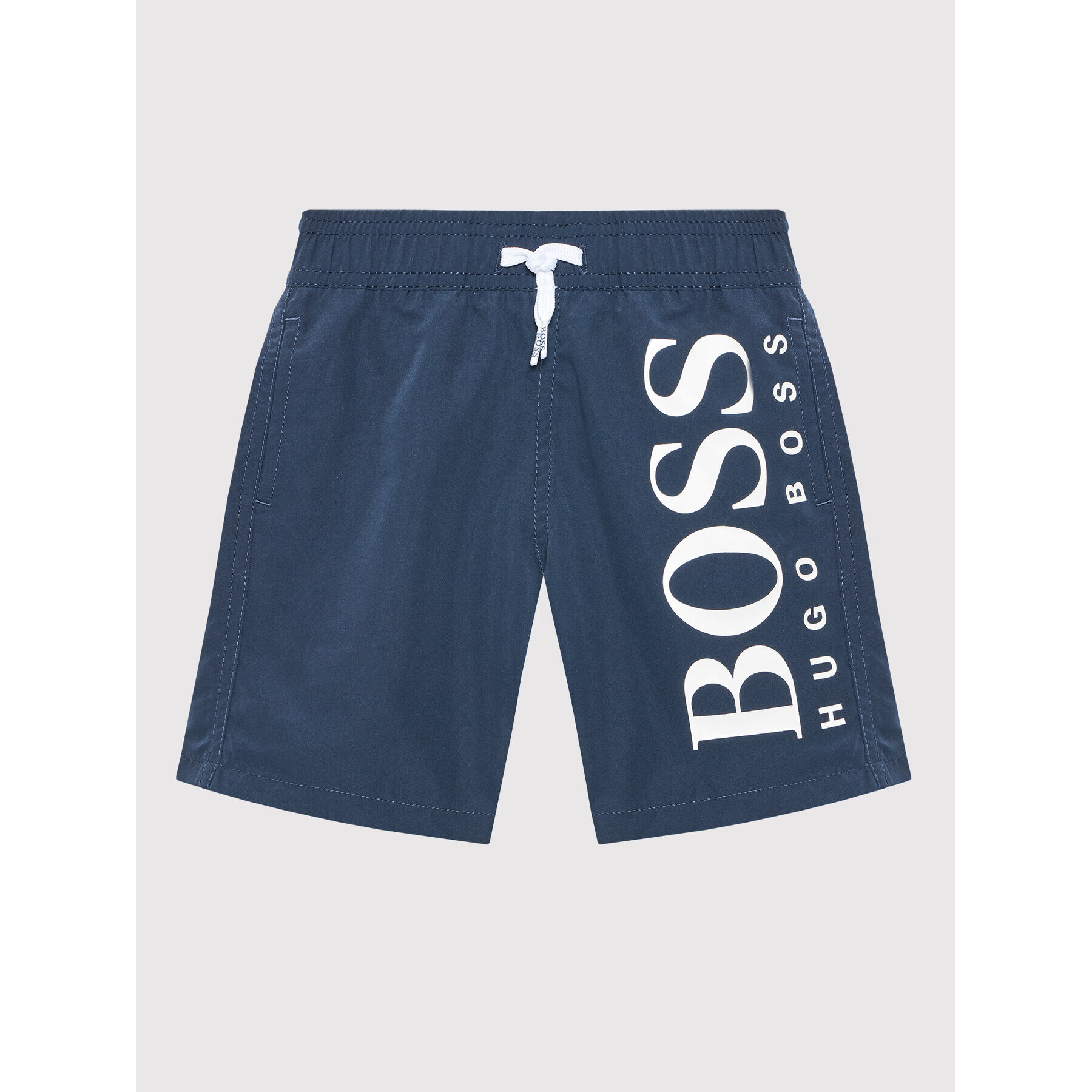Boss Плувни шорти J24737 M Тъмносин Regular Fit - Pepit.bg