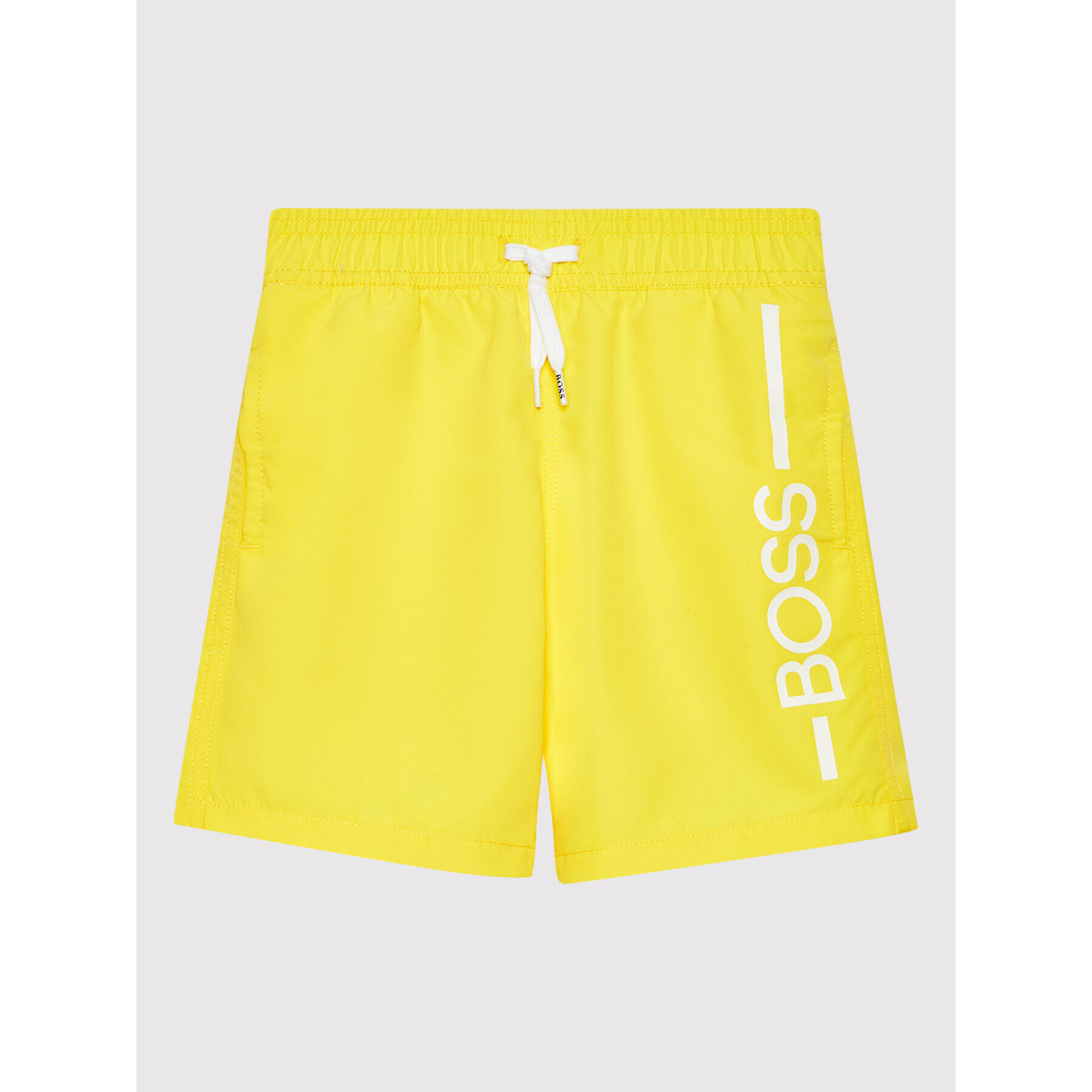 Boss Плувни шорти J24768 D Жълт Regular Fit - Pepit.bg