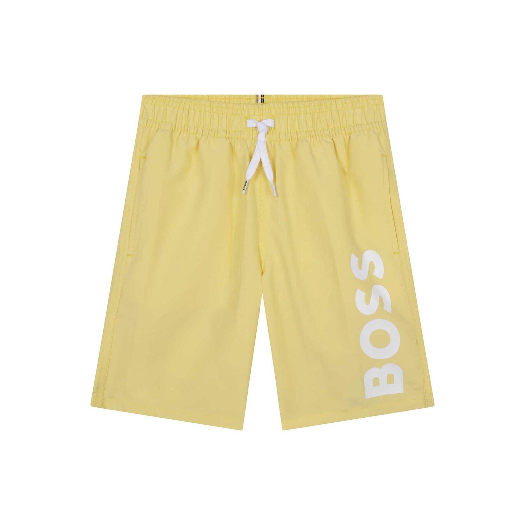 Boss Плувни шорти J24846 M Жълт Regular Fit - Pepit.bg