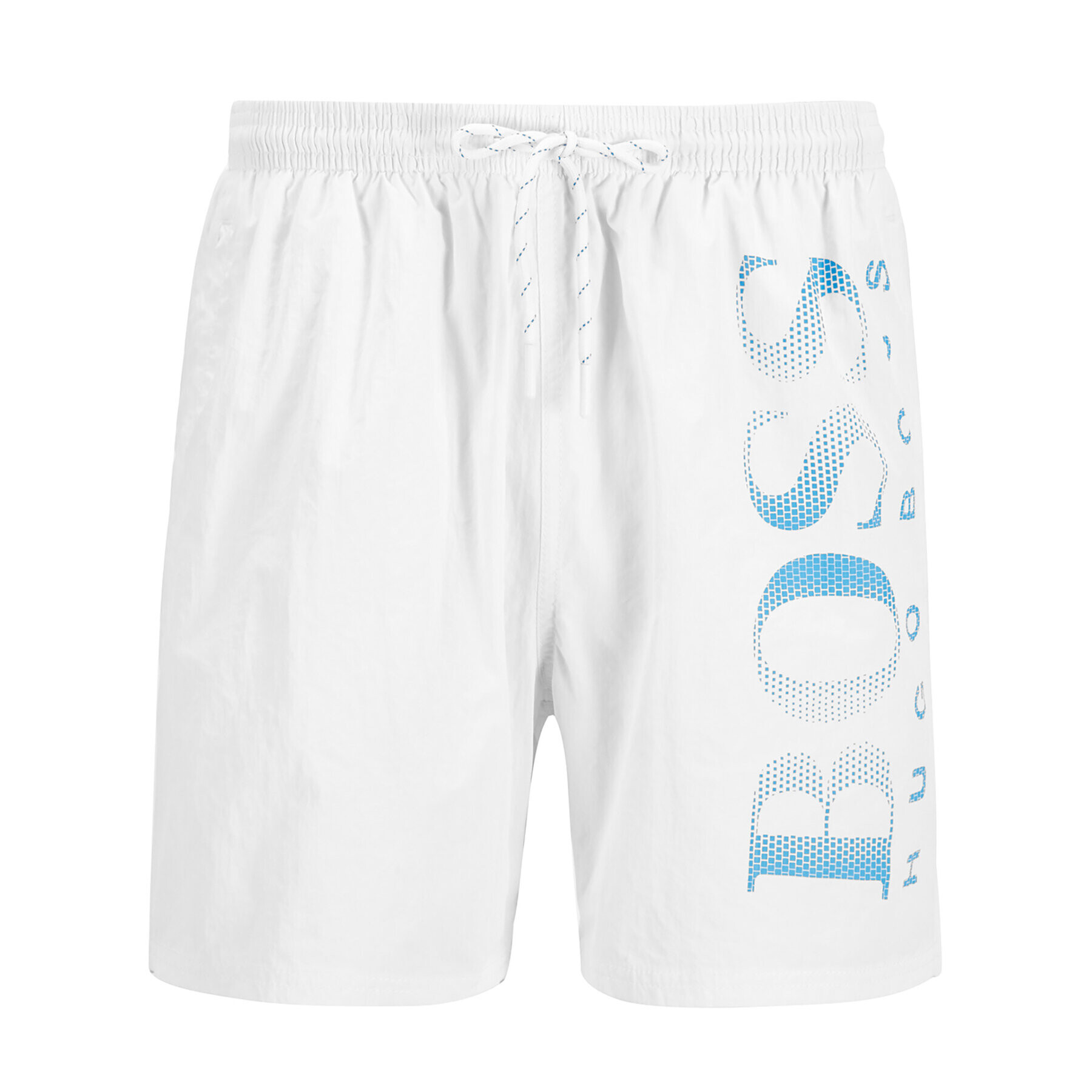 Boss Плувни шорти Octopus 50371268 Бял Regular Fit - Pepit.bg