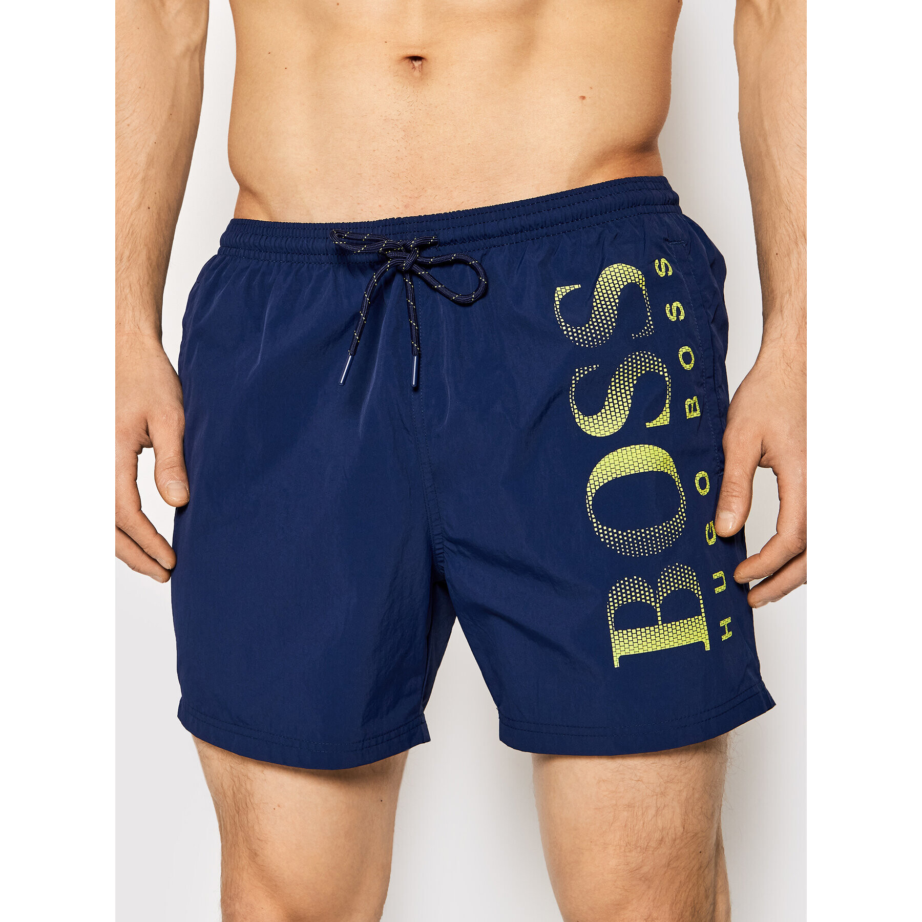 Boss Плувни шорти Octopus 50371268 Тъмносин Regular Fit - Pepit.bg