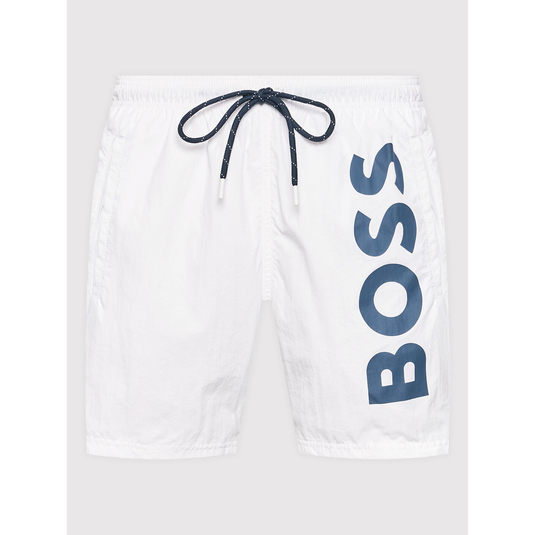 Boss Плувни шорти Octopus 50469594 Бял Regular Fit - Pepit.bg