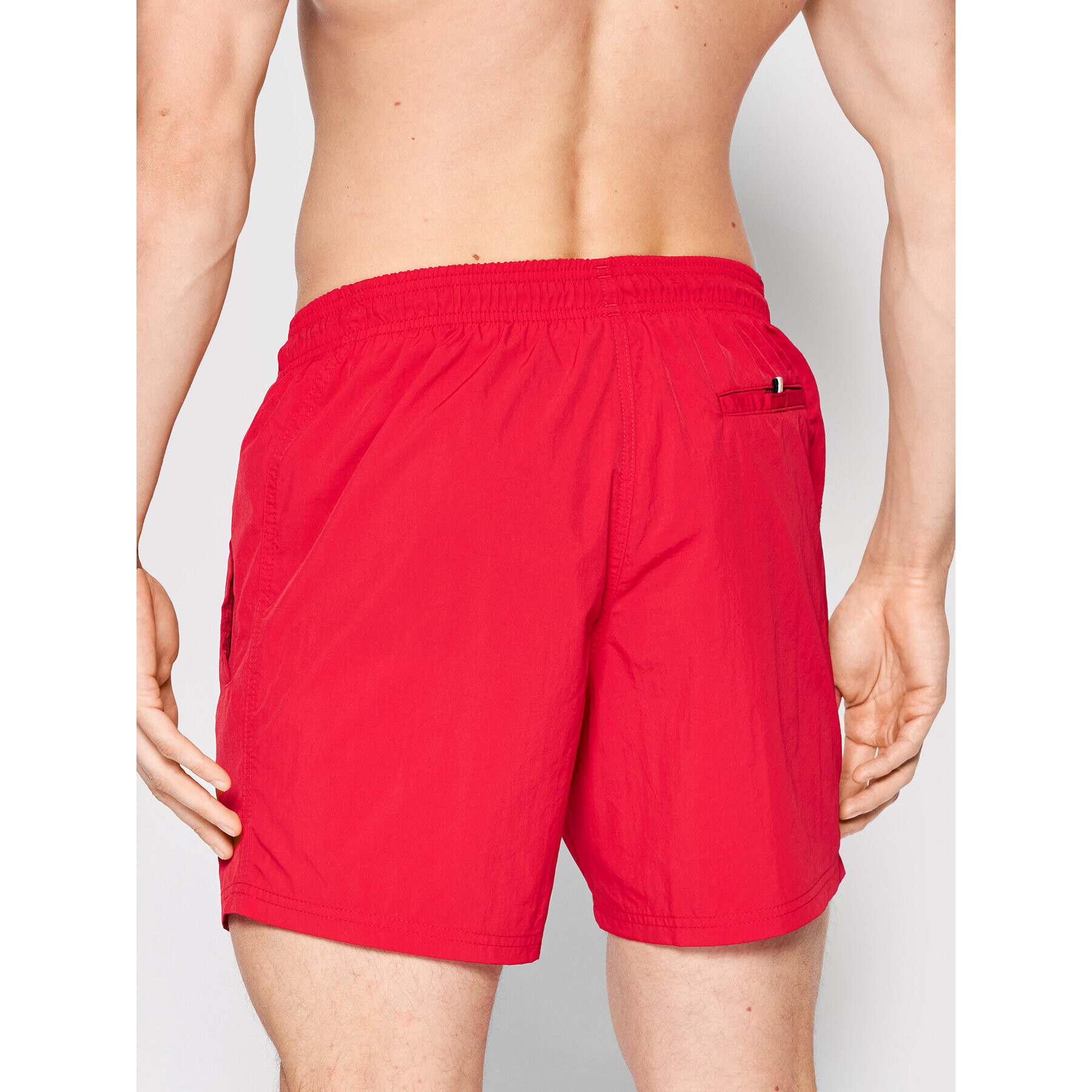 Boss Плувни шорти Octopus 50469594 Червен Regular Fit - Pepit.bg