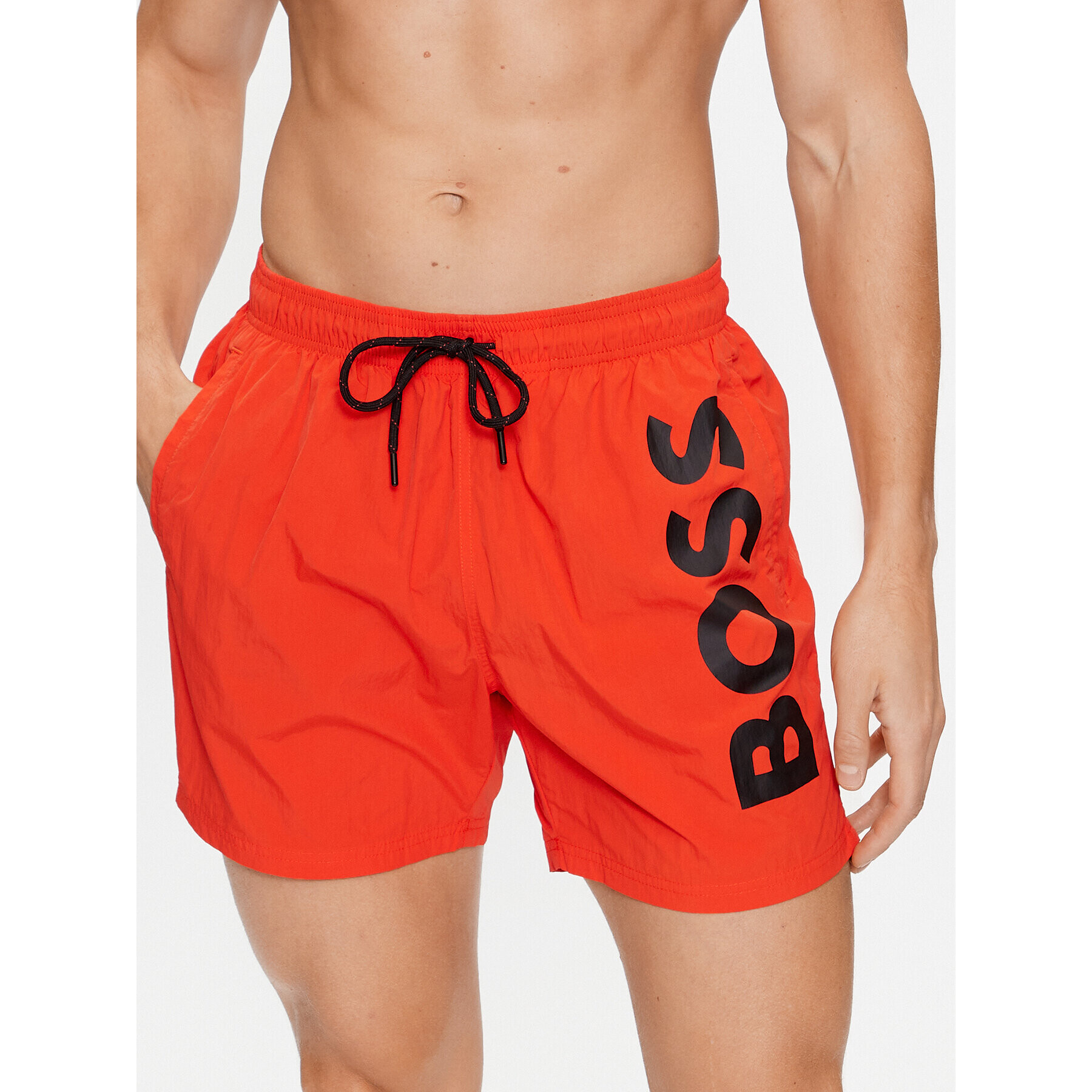 Boss Плувни шорти Octopus 50469594 Оранжев Regular Fit - Pepit.bg