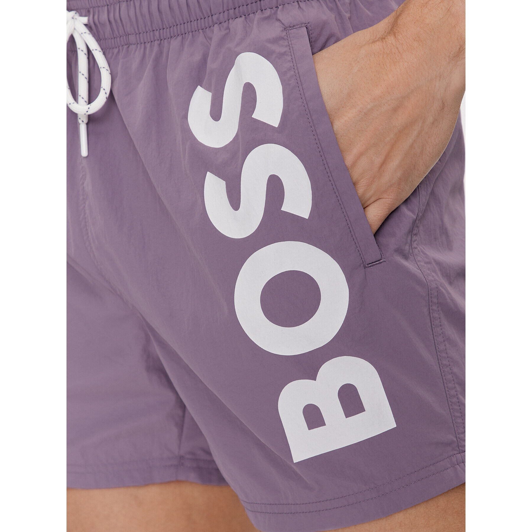 Boss Плувни шорти Octopus 50469594 Виолетов Regular Fit - Pepit.bg