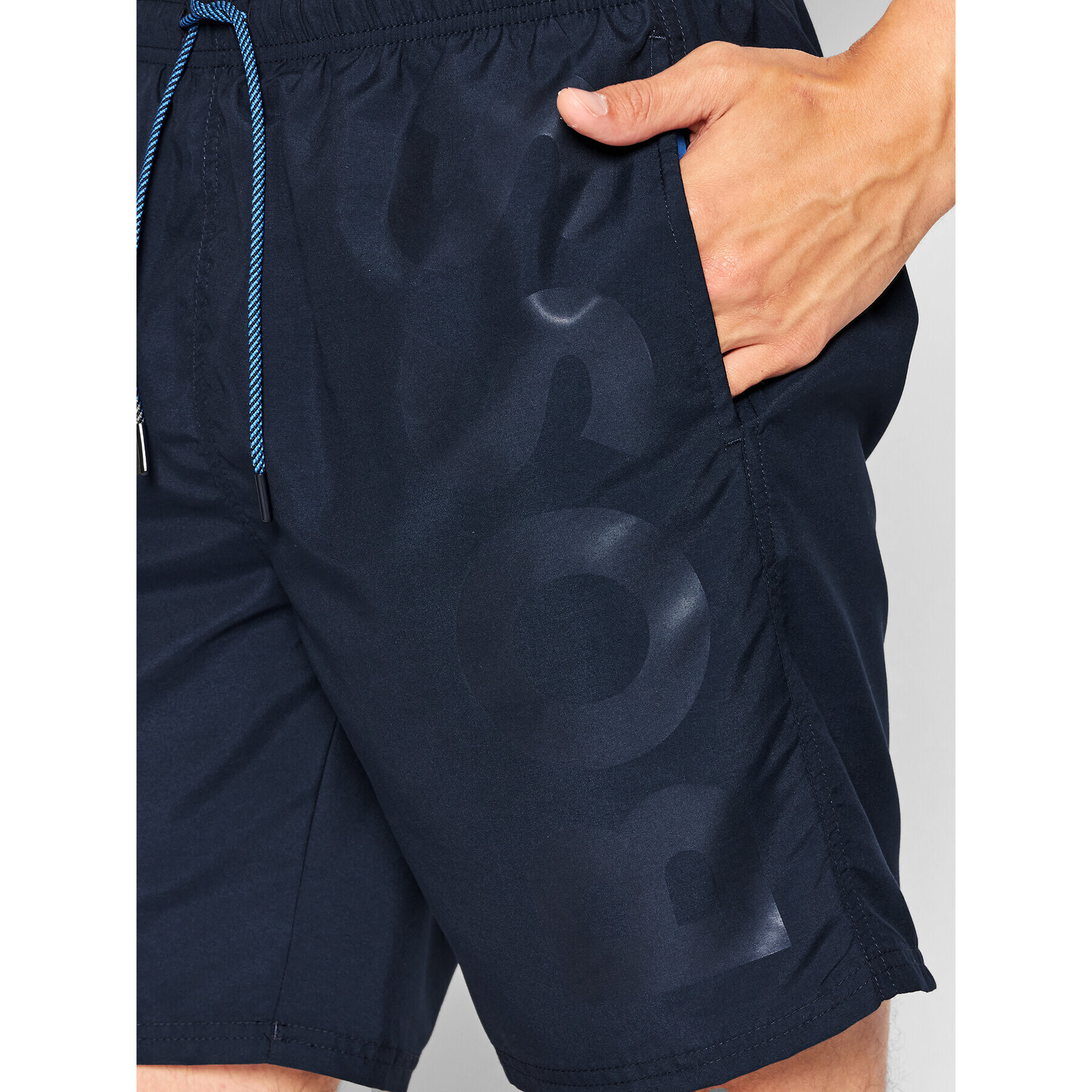 Boss Плувни шорти Orca 50469614 Тъмносин Regular Fit - Pepit.bg