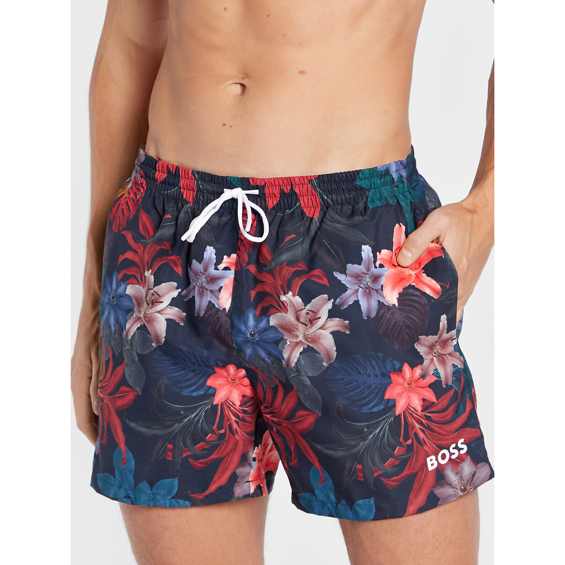 Boss Плувни шорти Piranha 50473762 Цветен Regular Fit - Pepit.bg