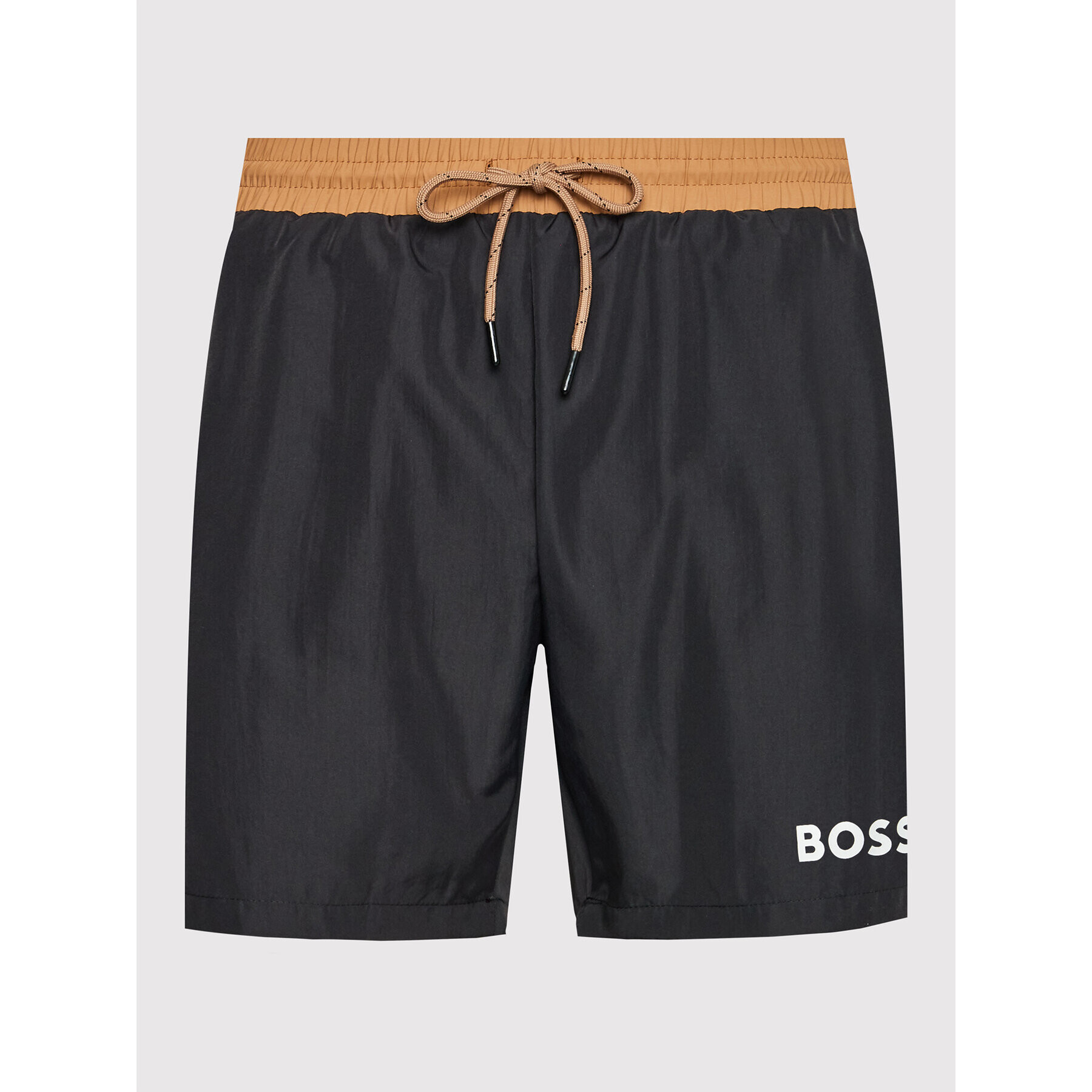 Boss Плувни шорти Starfish 50469302 Черен Regular Fit - Pepit.bg