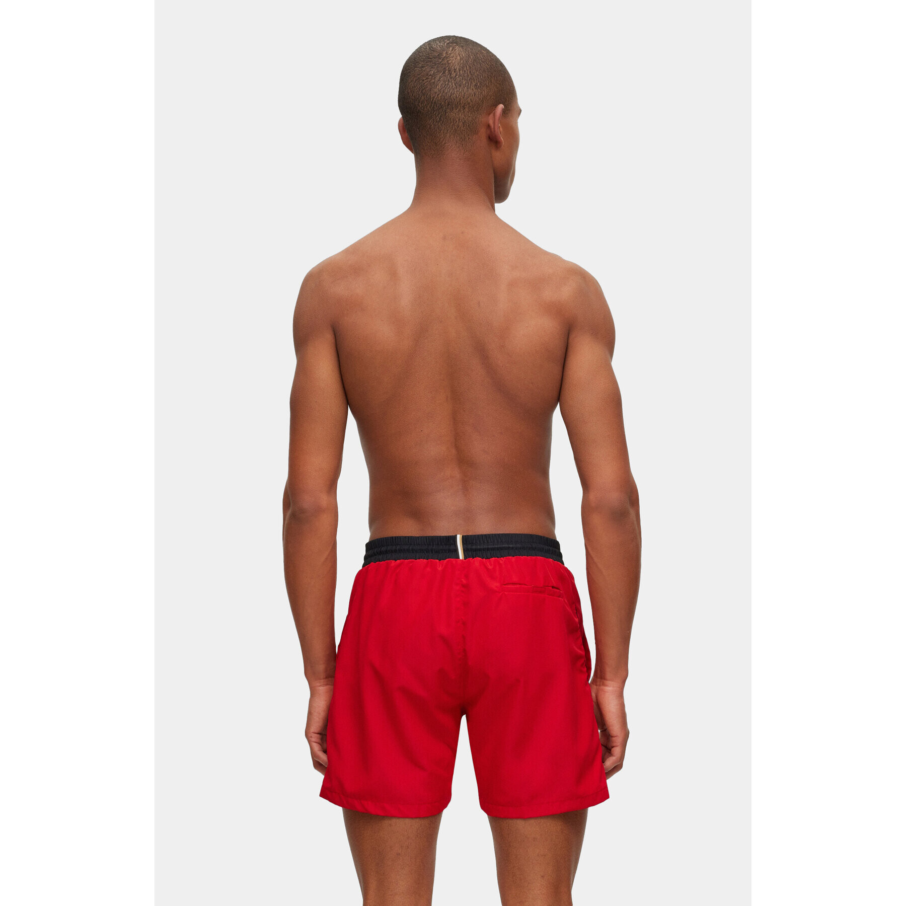 Boss Плувни шорти Starfish 50469302 Червен Regular Fit - Pepit.bg