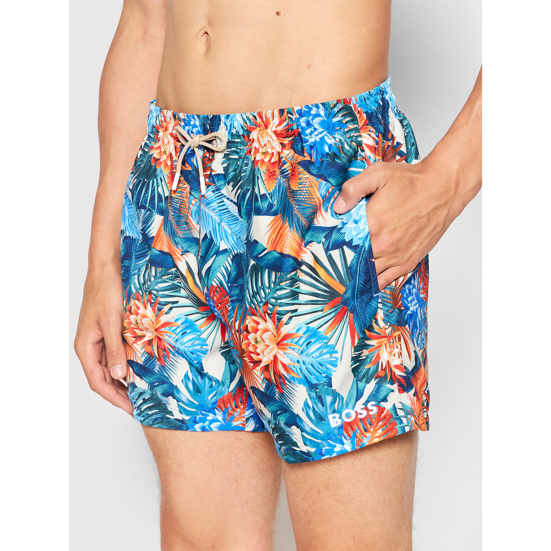 Boss Плувни шорти Turtle 50469321 Цветен Regular Fit - Pepit.bg