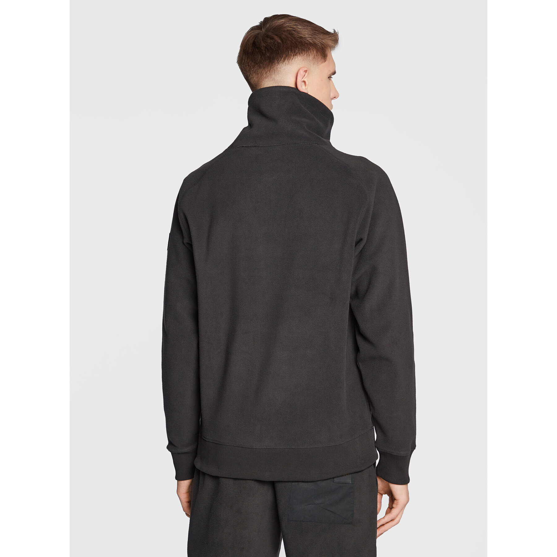 Boss Полар Wefleece 50476170 Черен Regular Fit - Pepit.bg