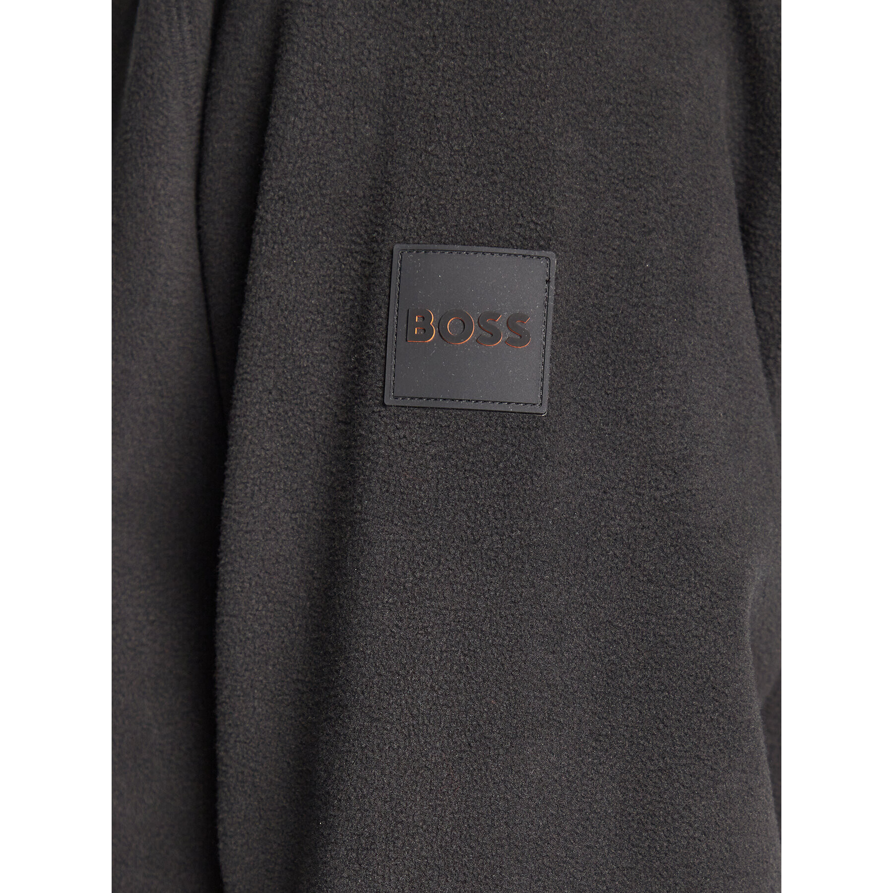Boss Полар Wefleece 50476170 Черен Regular Fit - Pepit.bg