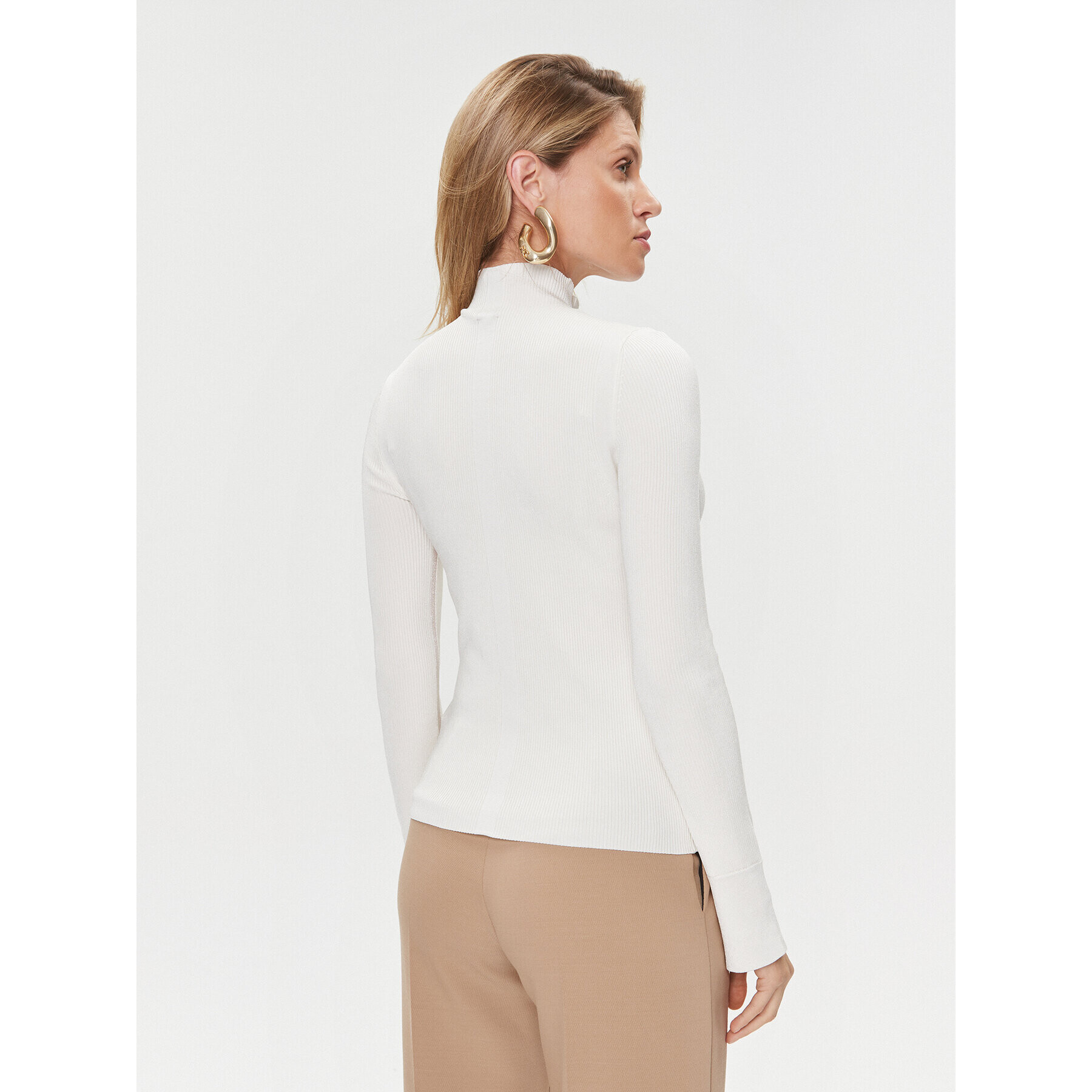 Boss Поло 50493851 Бял Slim Fit - Pepit.bg