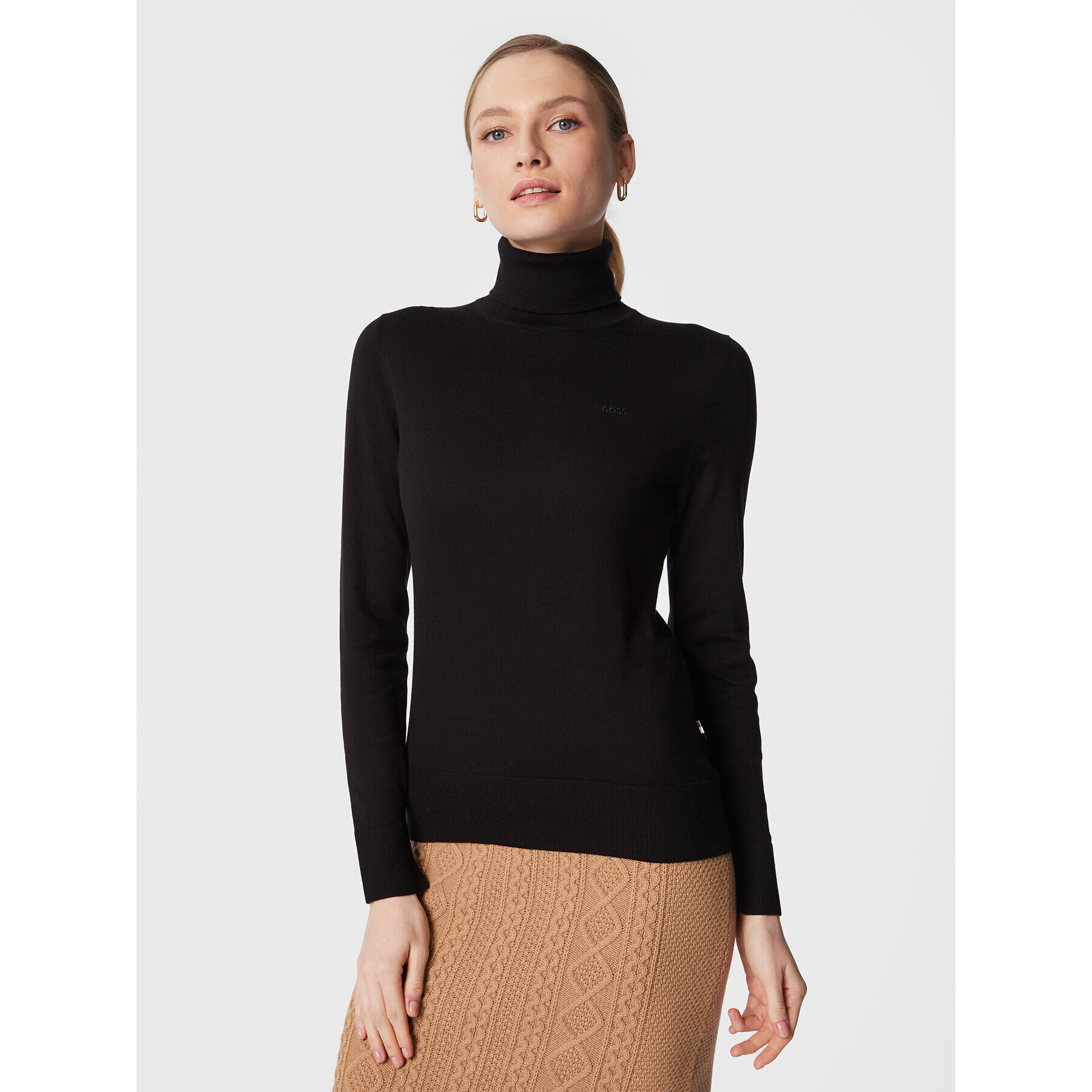 Boss Поло C_Fiddinan 50478344 Черен Slim Fit - Pepit.bg