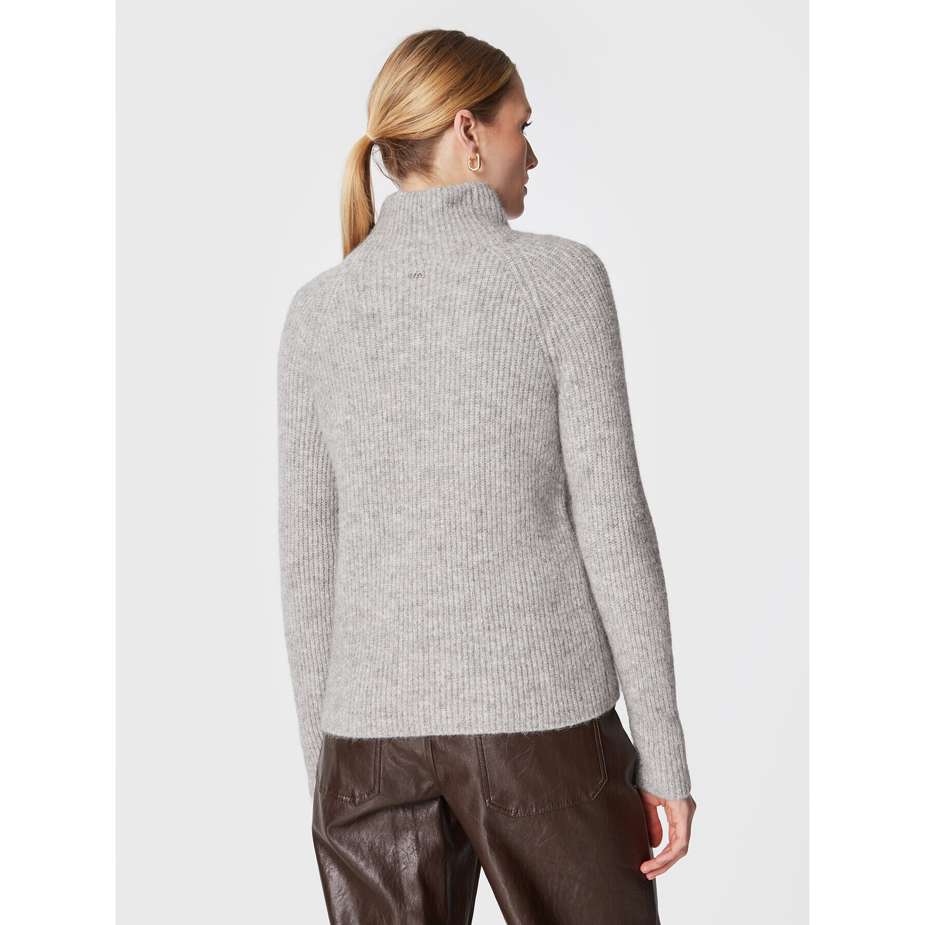 Boss Поло Falodan 50478296 Сив Regular Fit - Pepit.bg