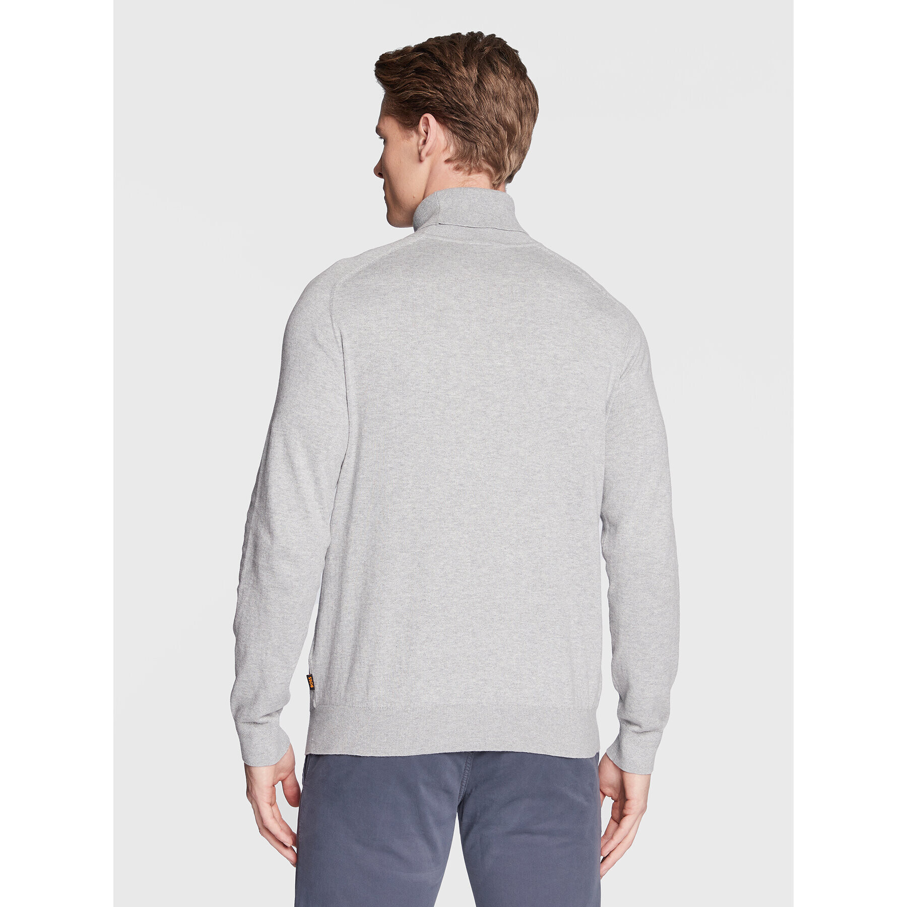 Boss Поло Konowemo 50474860 Сив Regular Fit - Pepit.bg
