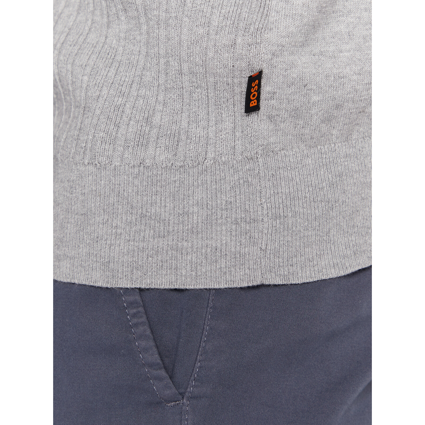 Boss Поло Konowemo 50474860 Сив Regular Fit - Pepit.bg