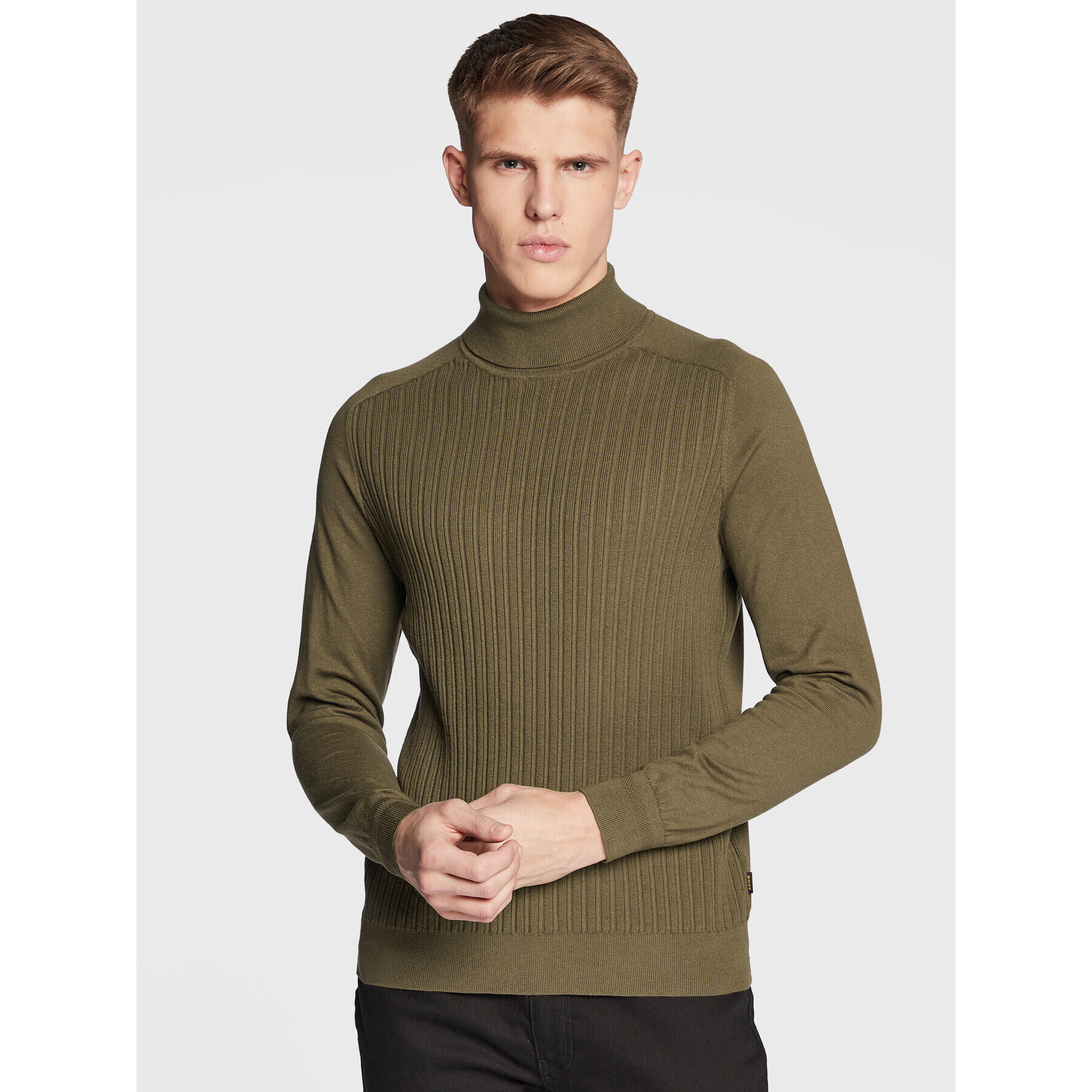 Boss Поло Konowemo 50474860 Зелен Regular Fit - Pepit.bg